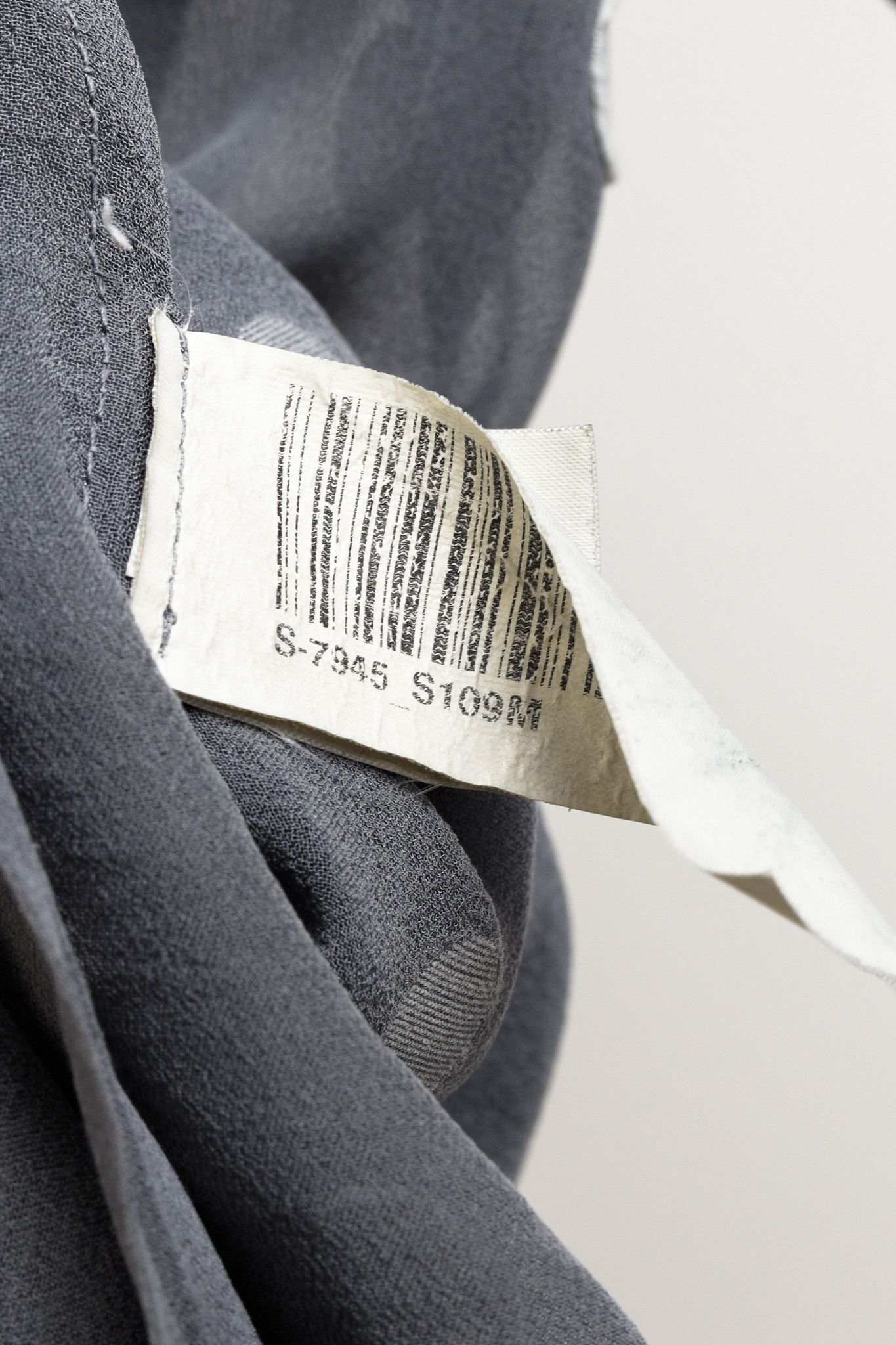 Designer Grizas Grey Polka Dots Silk Tunic Size M / US 6-8 / IT 42-44 - 9 Thumbnail