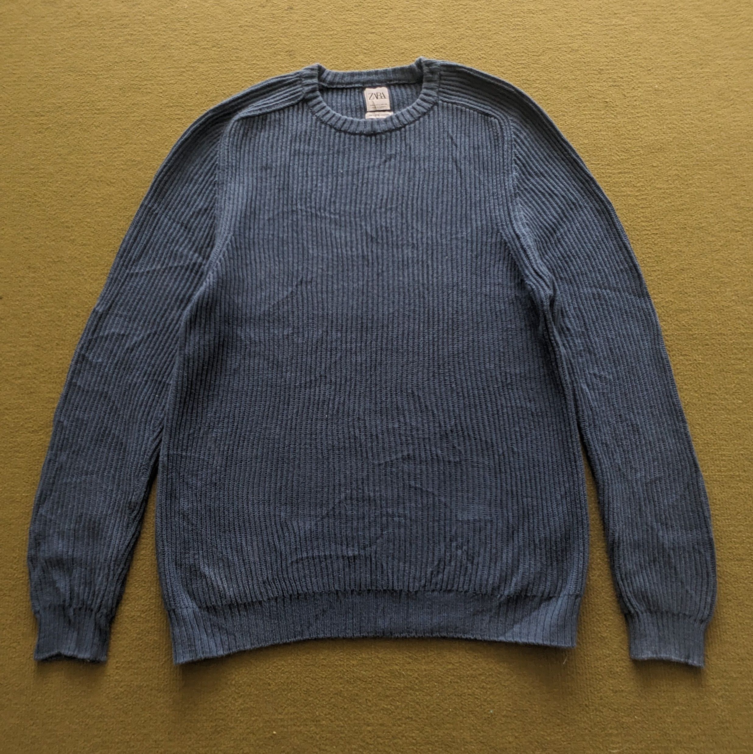 Zara Vintage ZARA Skulls Art Style Japanese Brand Custom Sweater Size US S / EU 44-46 / 1 - 2 Thumbnail