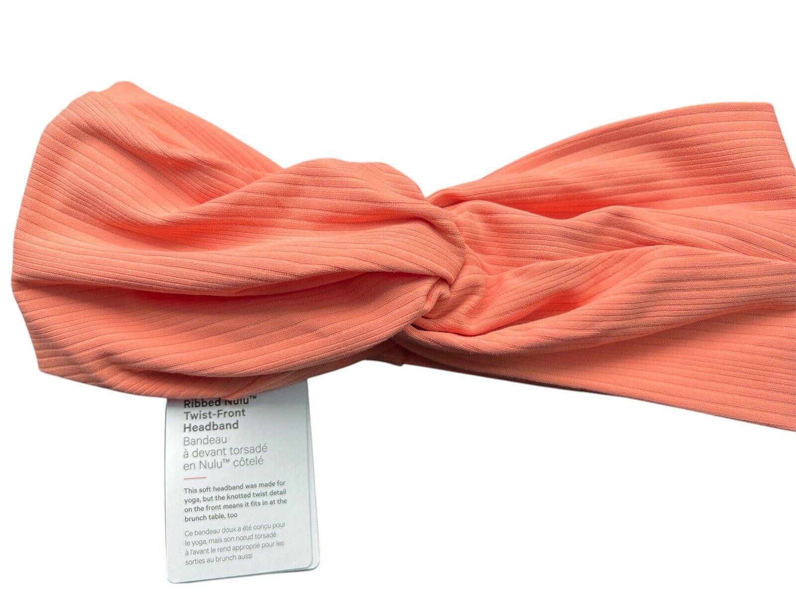 Lululemon Lululemon Women's Ribbed Nulu Twist Front Headband - VLVD Size ONE SIZE - 1 Thumbnail