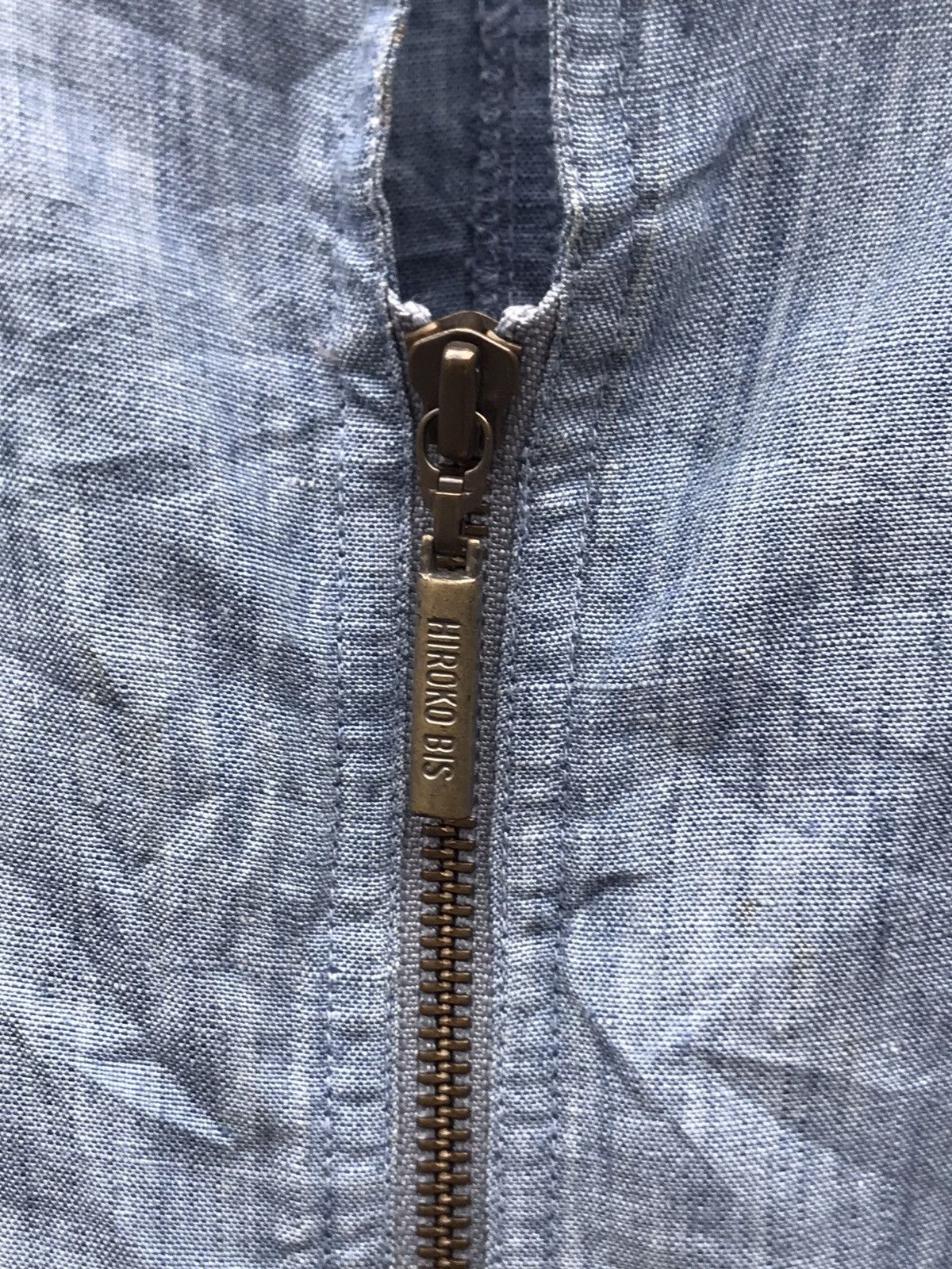 Hiroko Koshino Homme × Japanese Brand × Vintage Vintage Hiroko Bis Hiroko Kishino Zipper Jacket- 11 Size M / US 6-8 / IT 42-44 - 4 Thumbnail