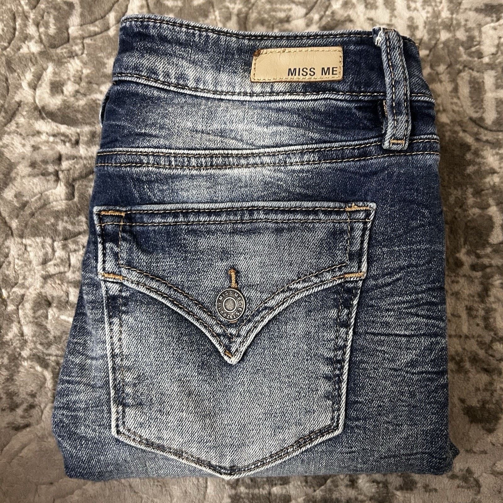 Miss Me Miss Me Standard Ankle Skinny Style No: E02AK11A - Size 26 Size 26" / US 2 / IT 38 - 13 Thumbnail