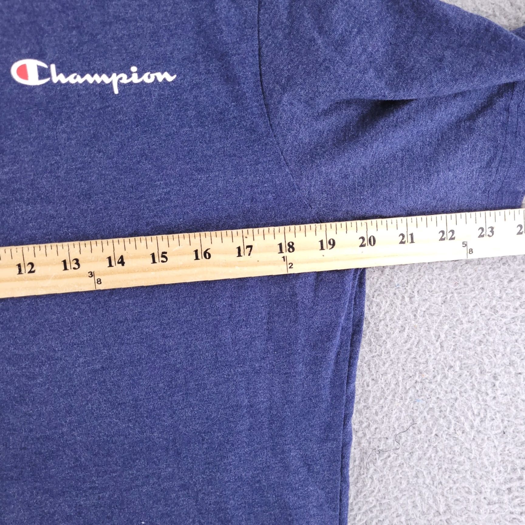 Champion Champion Shirt Mens Medium Blue Short Sleeve Crewneck Logo Size US M / EU 48-50 / 2 - 6 Thumbnail