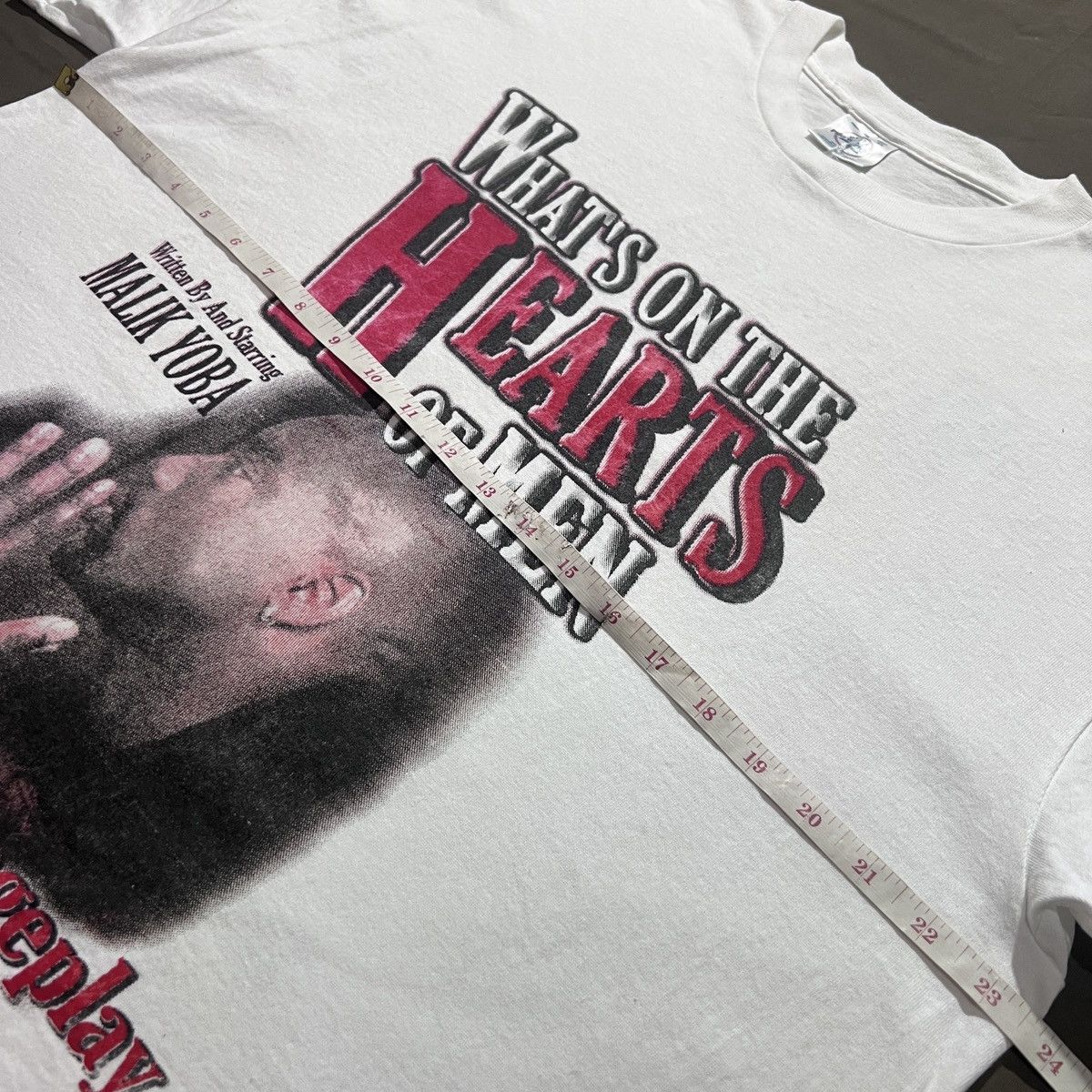 Rap Tees Vtg. Y2K What's On The Hearts Of Men Malik Yoba BeBe Winans Size US XL / EU 56 / 4 - 7 Thumbnail