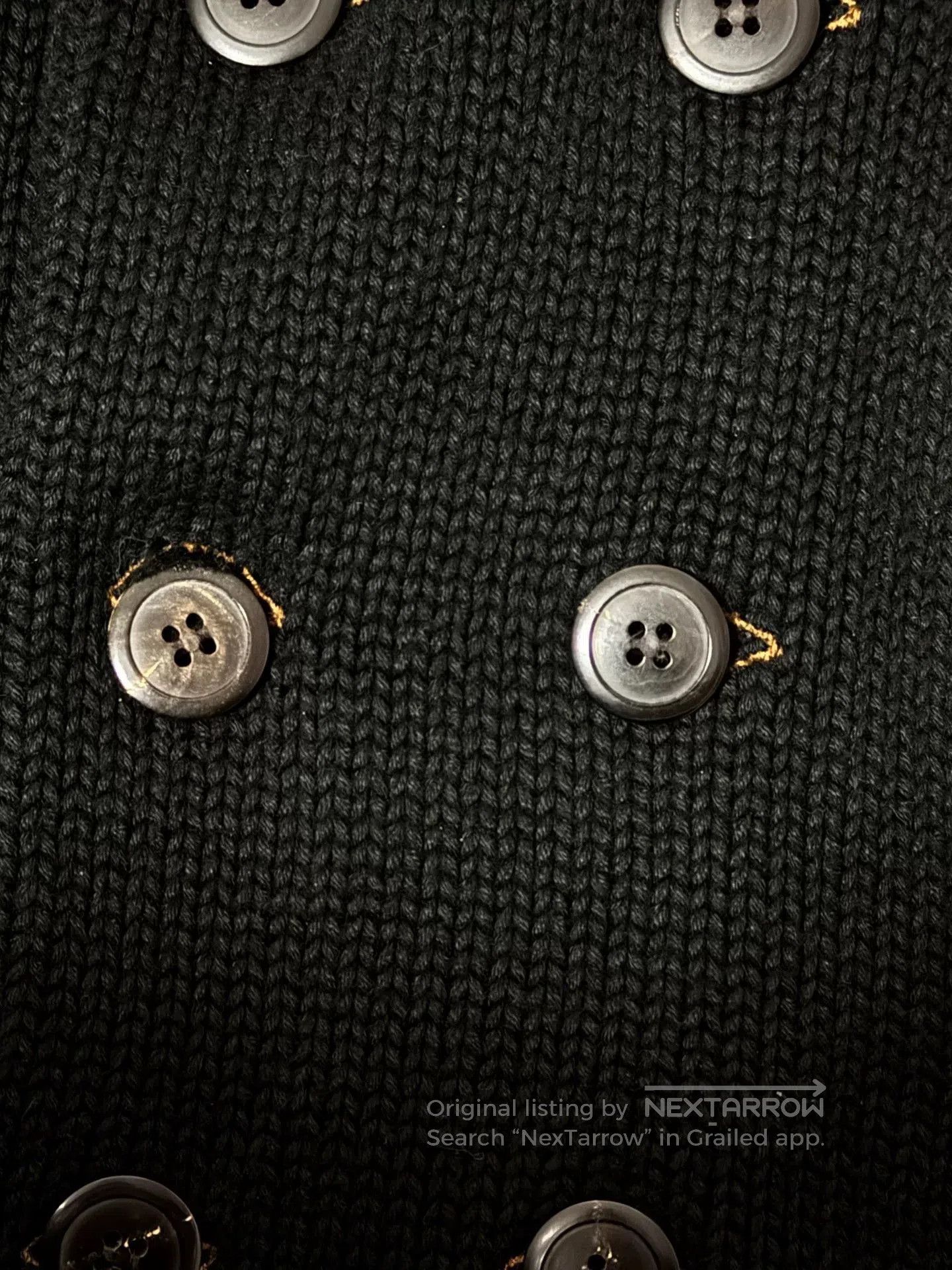BLACK SIGN Black Knitted Double. Size US M / EU 48-50 / 2 - 2 Thumbnail