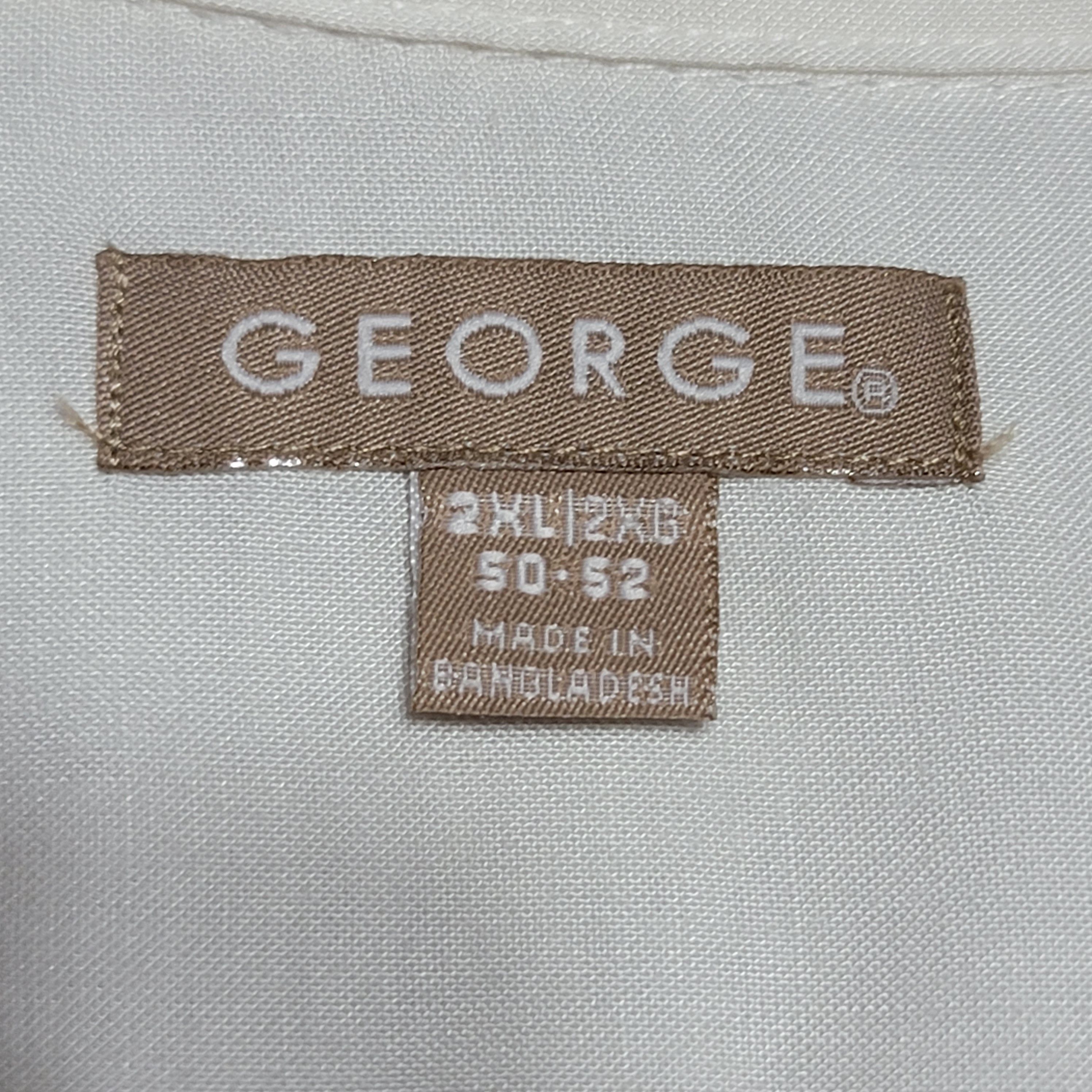 George George SS Full Button "Beer" Shirt Lime Pocket - 2XL (50-52) Size US XXL / EU 58 / 5 - 4 Thumbnail