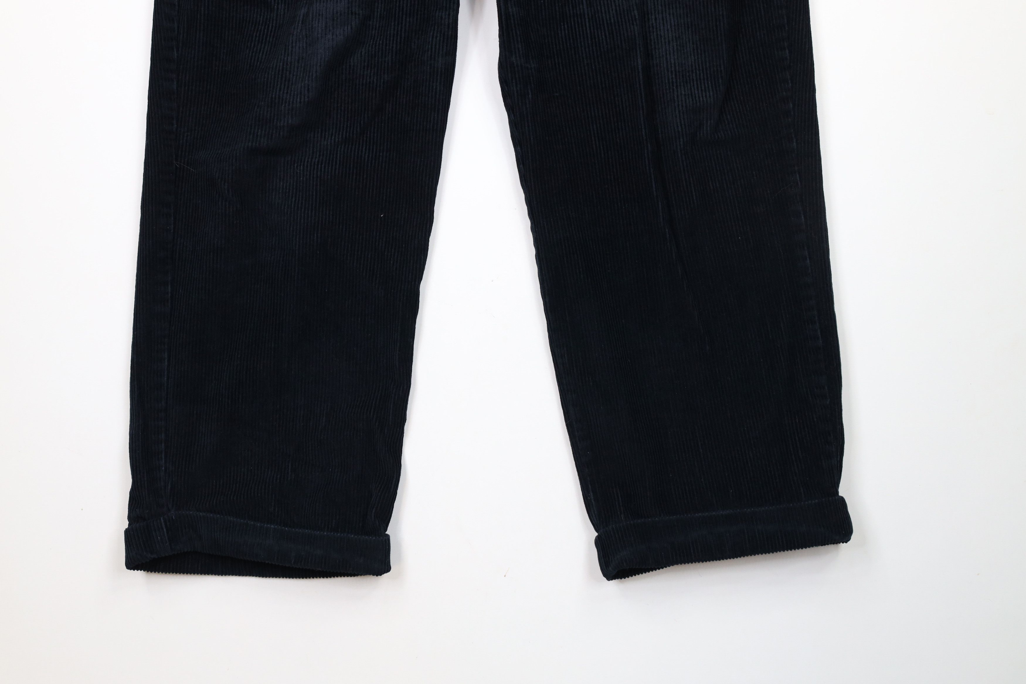 Vintage Vintage 90s Streetwear Cuffed Wide Leg Corduroy Pants Size US 34 / EU 50 - 4 Thumbnail
