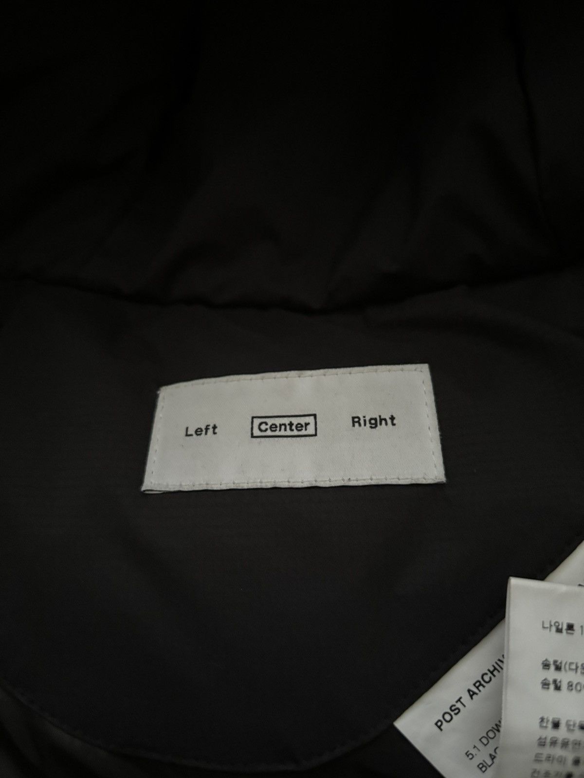 POST ARCHIVE FACTION (PAF) Post Archive Faction (PAF) 5.0 center down jacket Size US M / EU 48-50 / 2 - 5 Thumbnail