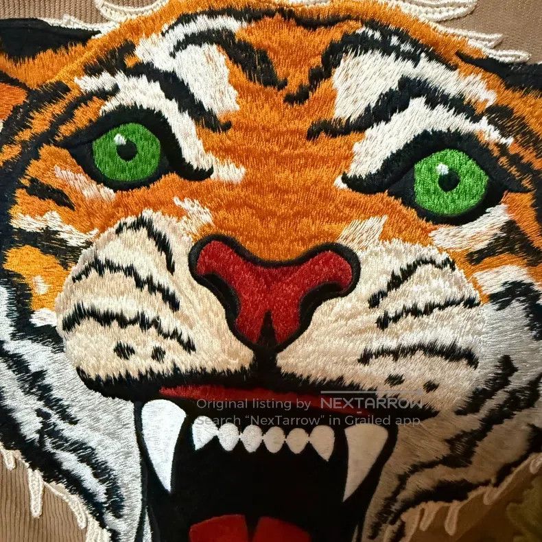 Gucci Gucci Corduroy Tiger Head Jacket Size M / US 6-8 / IT 42-44 - 4 Thumbnail