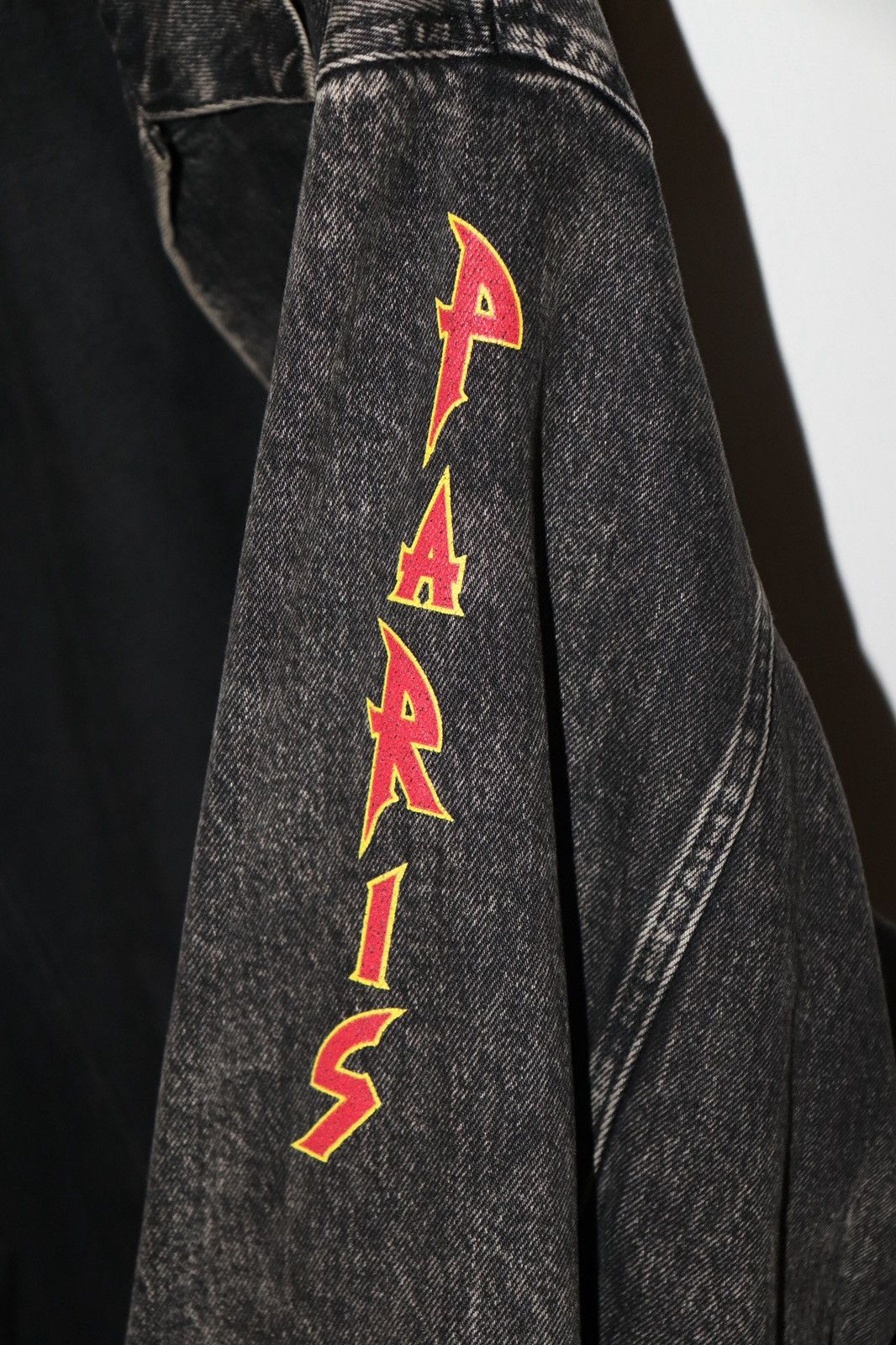 Balenciaga Metal Oversized Denim Jacket 'Black Size US L / EU 52-54 / 3 - 13 Thumbnail