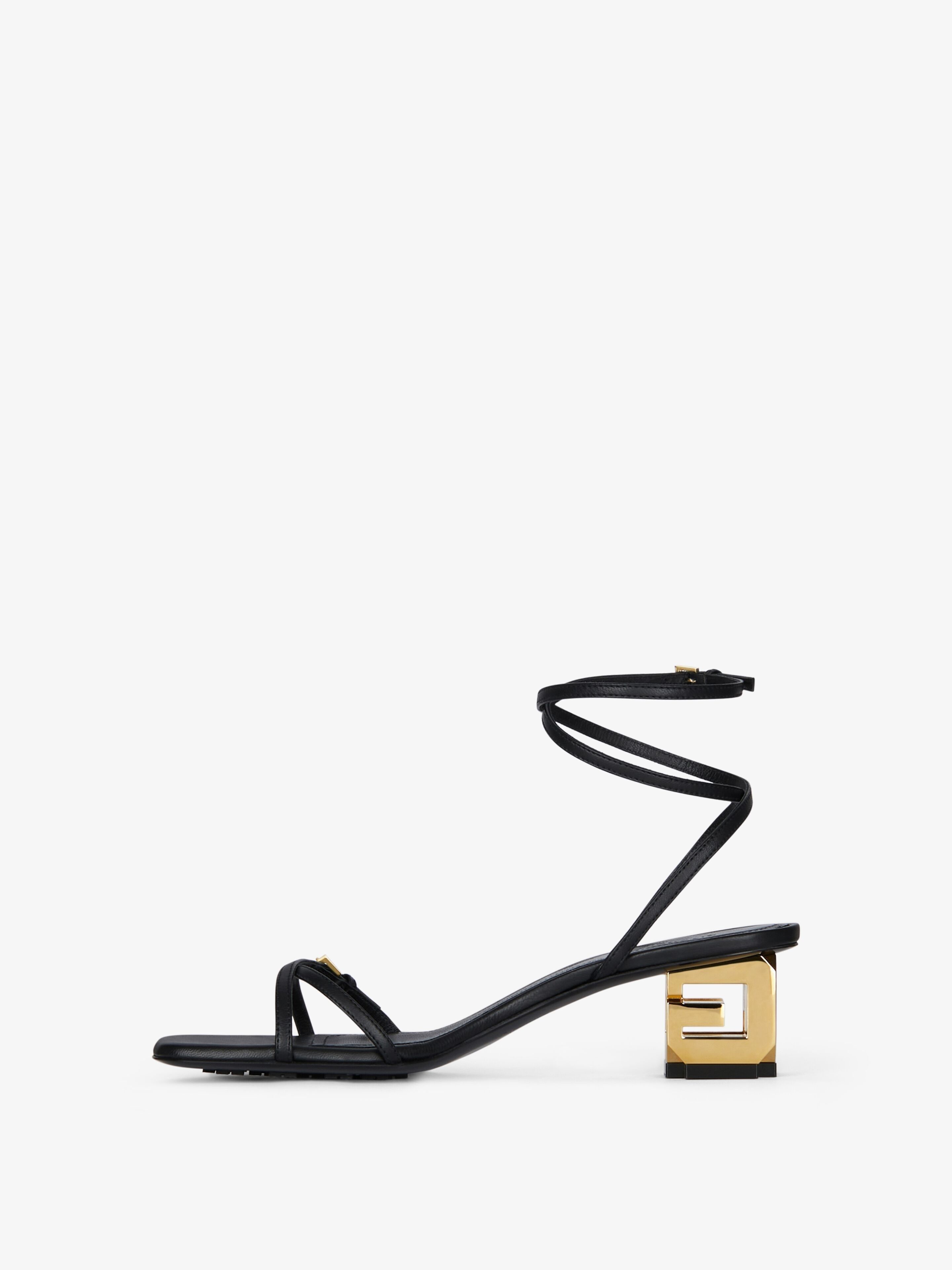 oc11z0725 G Cube Sandals in Black