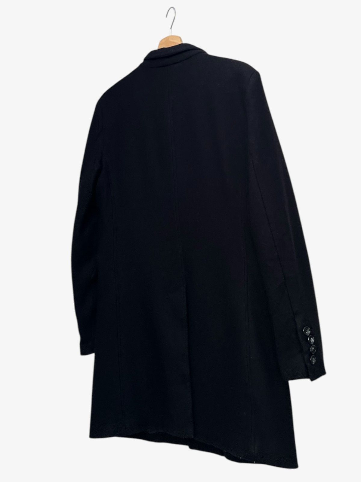JACKROSE Jackrose Luv Maison Wool Blend Black Chester Coat Size US S / EU 44-46 / 1 - 6 Thumbnail