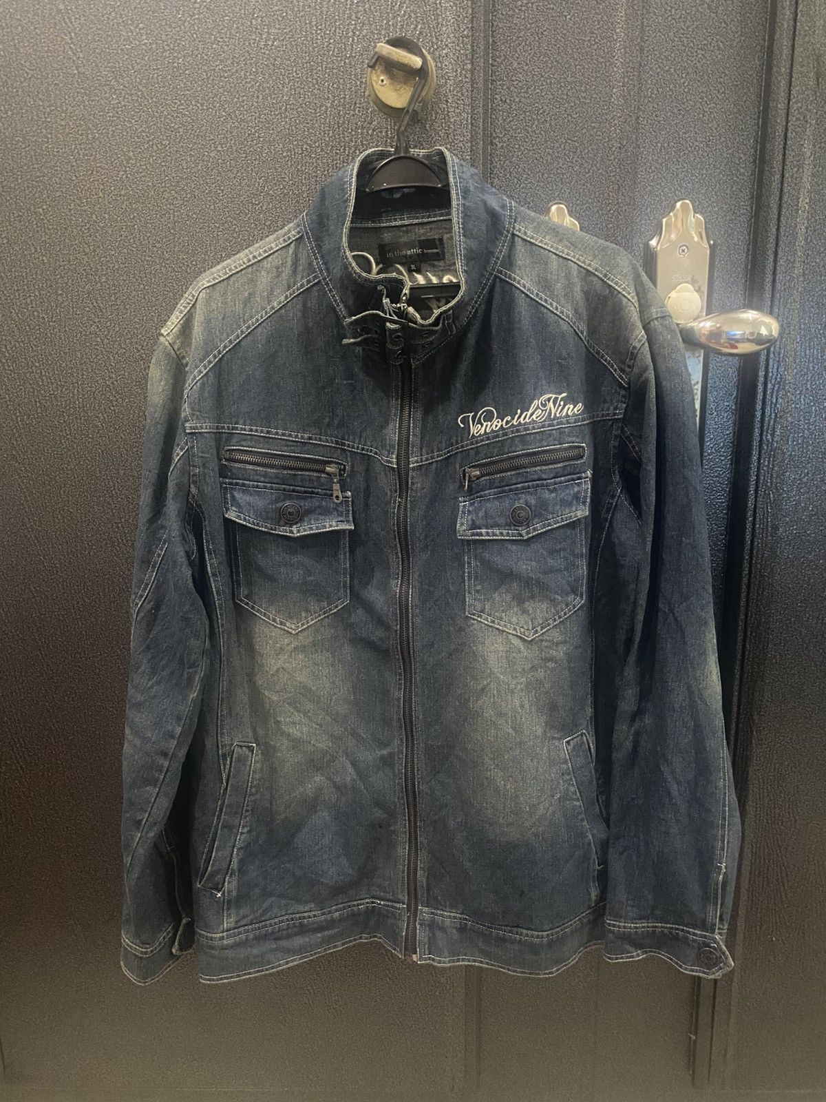 In The Attic Vintage In The Attic Denim Jacket Size US XXL / EU 58 / 5 - 1 Thumbnail