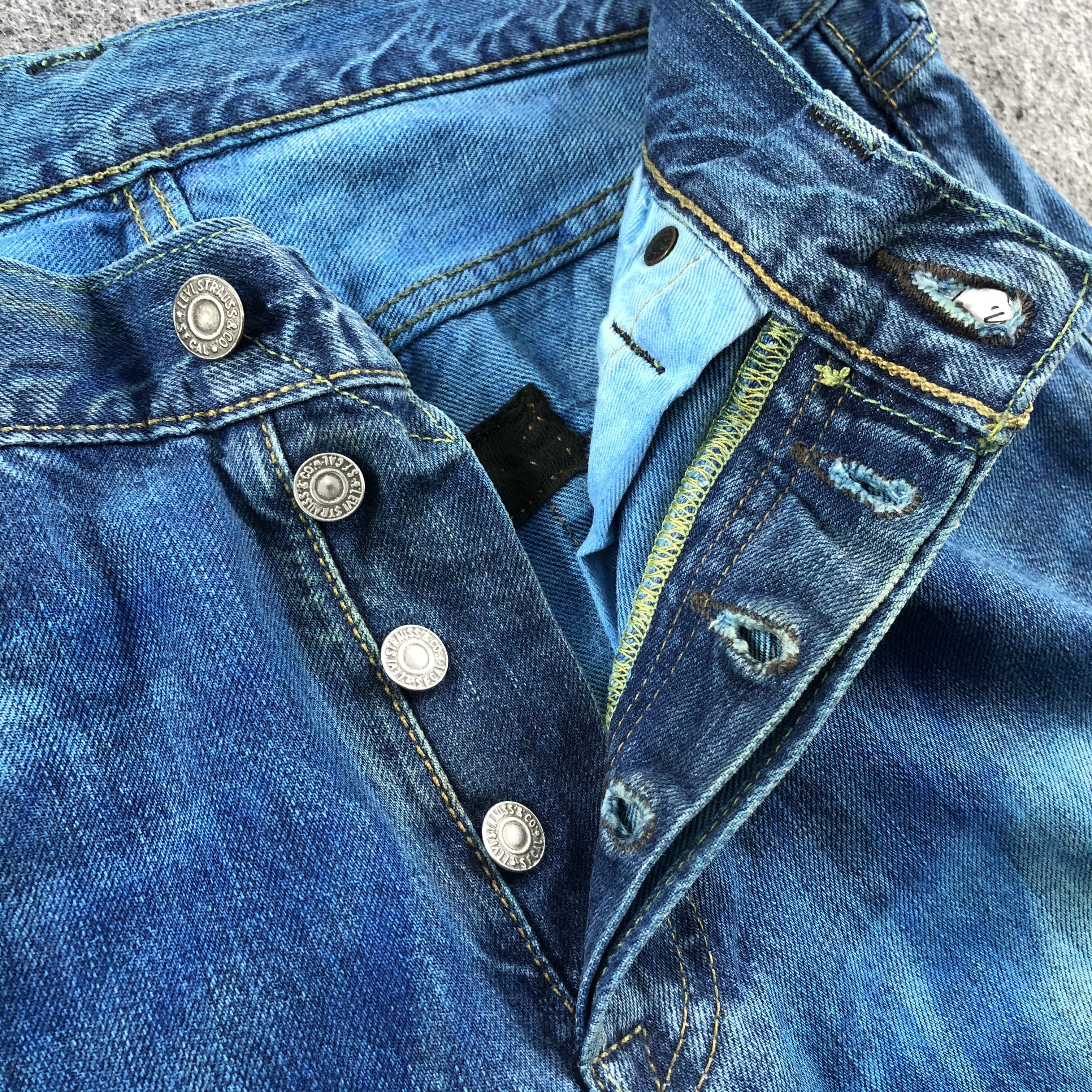Levi's Levis 501 Custom Colour Jeans-JM846 Size US 31 - 7 Thumbnail