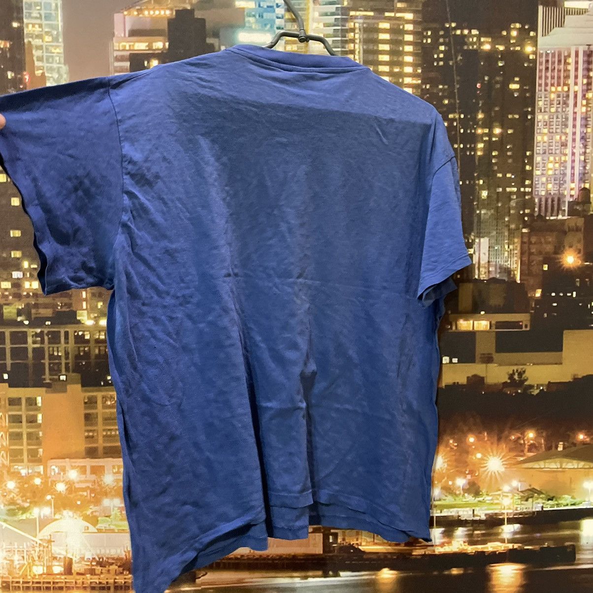 Vintage Vintage Y2K Blue Graphic Tee Streetwear Skate Humor Boxy XXL Size US XXL / EU 58 / 5 - 5 Thumbnail