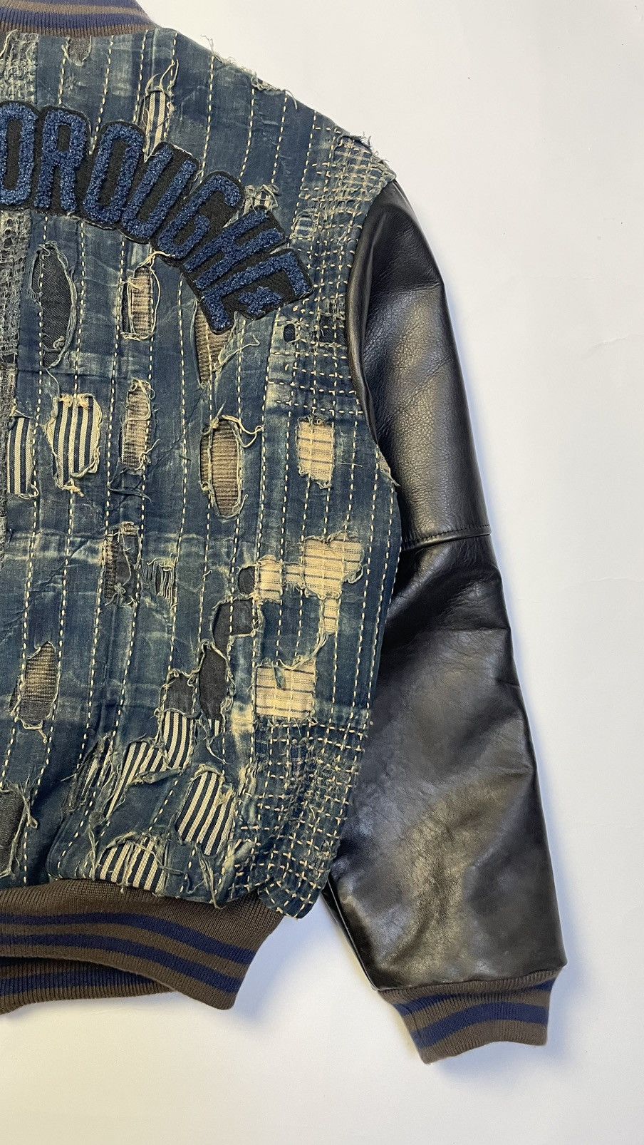 Kapital Boro Sashiko Bomber Jacket Size US M / EU 48-50 / 2 - 22 Thumbnail