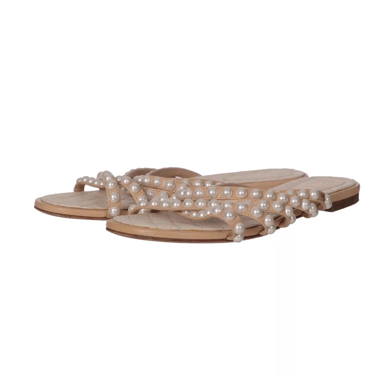 Chanel Chanel Women's Slippers 38 Size US 7.5 / IT 37.5 - 1 Thumbnail