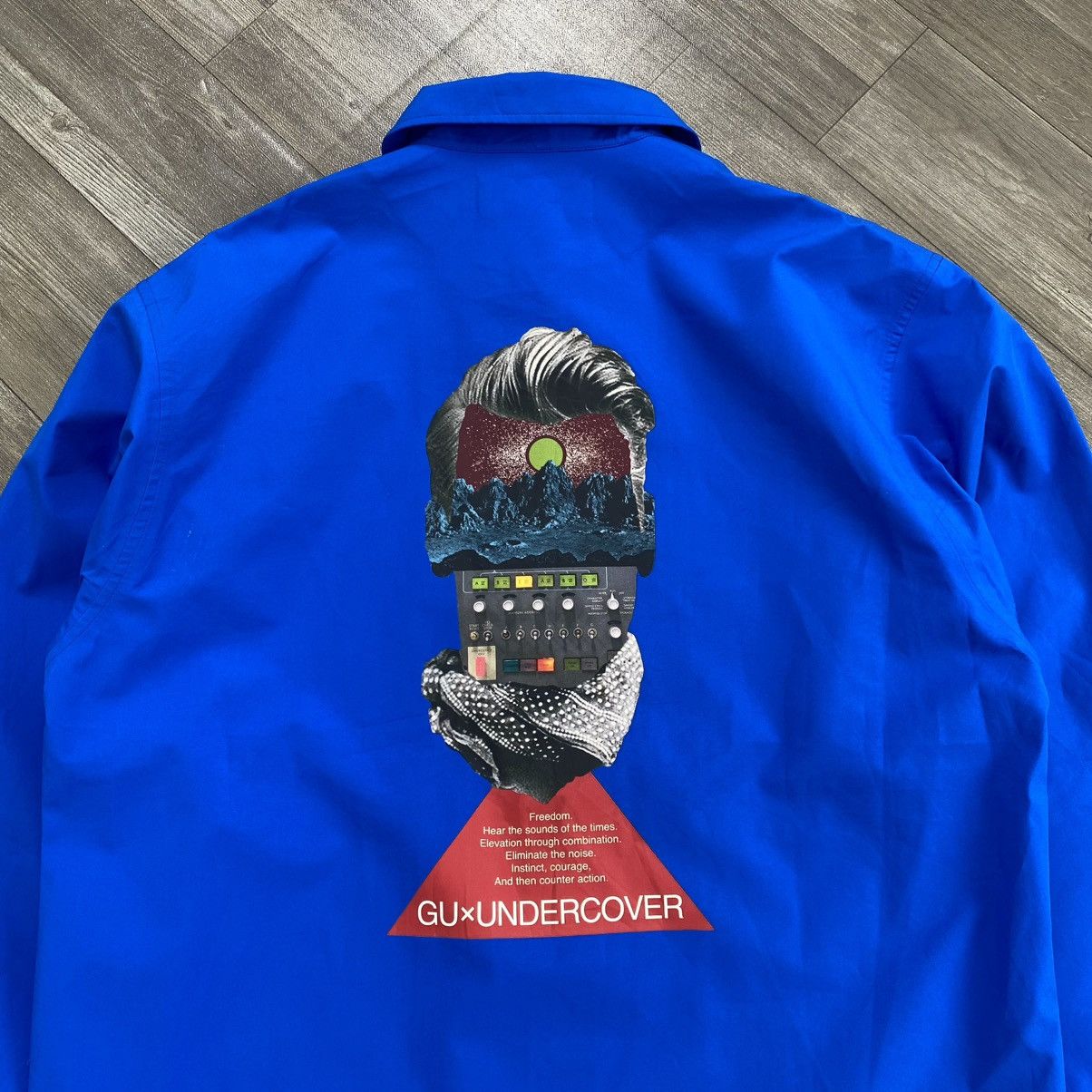 GU × Undercover SS21 GU x Undercover Jun Takahashii Graphics Coach Jacket Size US M / EU 48-50 / 2 - 2 Thumbnail
