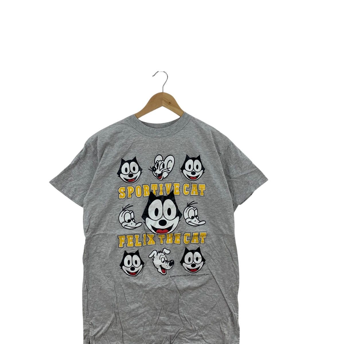 Anime Vintage 1994 FELIX THE CAT Skippy Cartoon Anime Tee Shirt Size S / US 4 / IT 40 - 2 Thumbnail