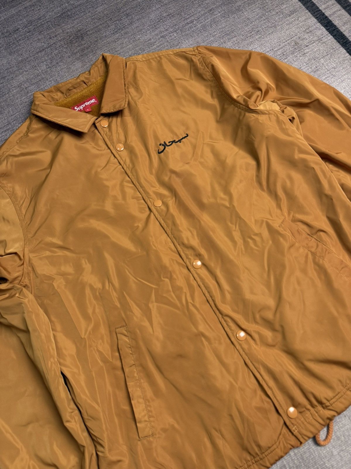 Supreme SUPREME ARABIC LOGO COACH JACKET Size US XL / EU 56 / 4 - 2 Thumbnail