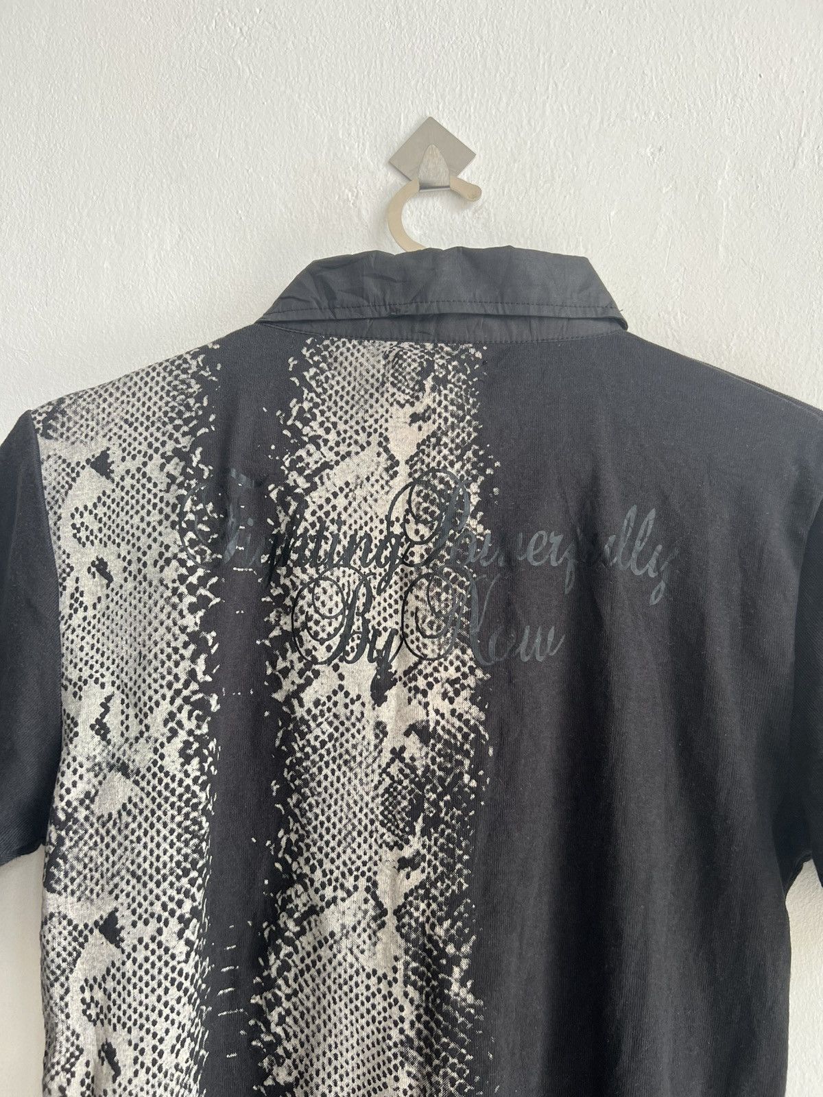 KMRii NWT In The Attic Homme Snakeskin Python Swarovski Poem Polos Size US M / EU 48-50 / 2 - 6 Thumbnail