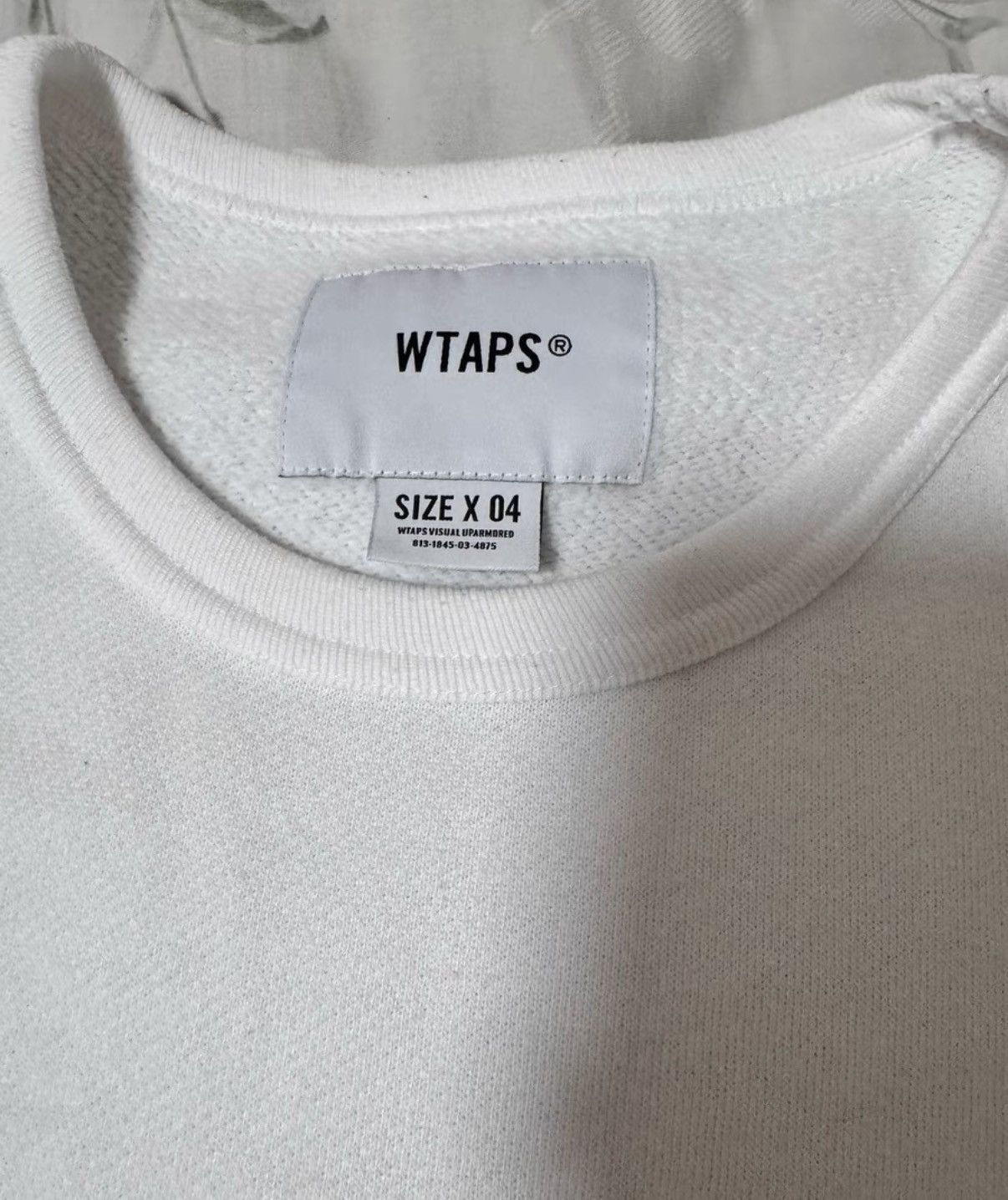 Wtaps WTAPS 21AW Embroidered Relaxed Crewneck Sweatshirt Size US XL / EU 56 / 4 - 3 Thumbnail