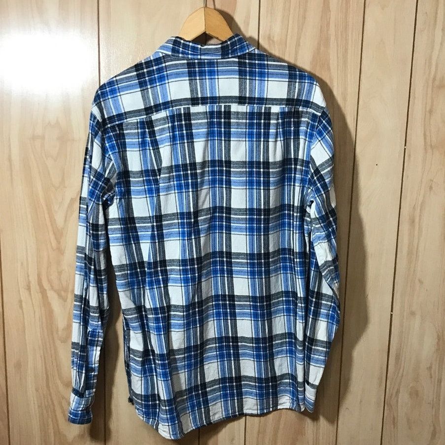 Other Blue Mountain Plaid Collared Long Sleeve Flannel Shirt MD Size US M / EU 48-50 / 2 - 2 Thumbnail