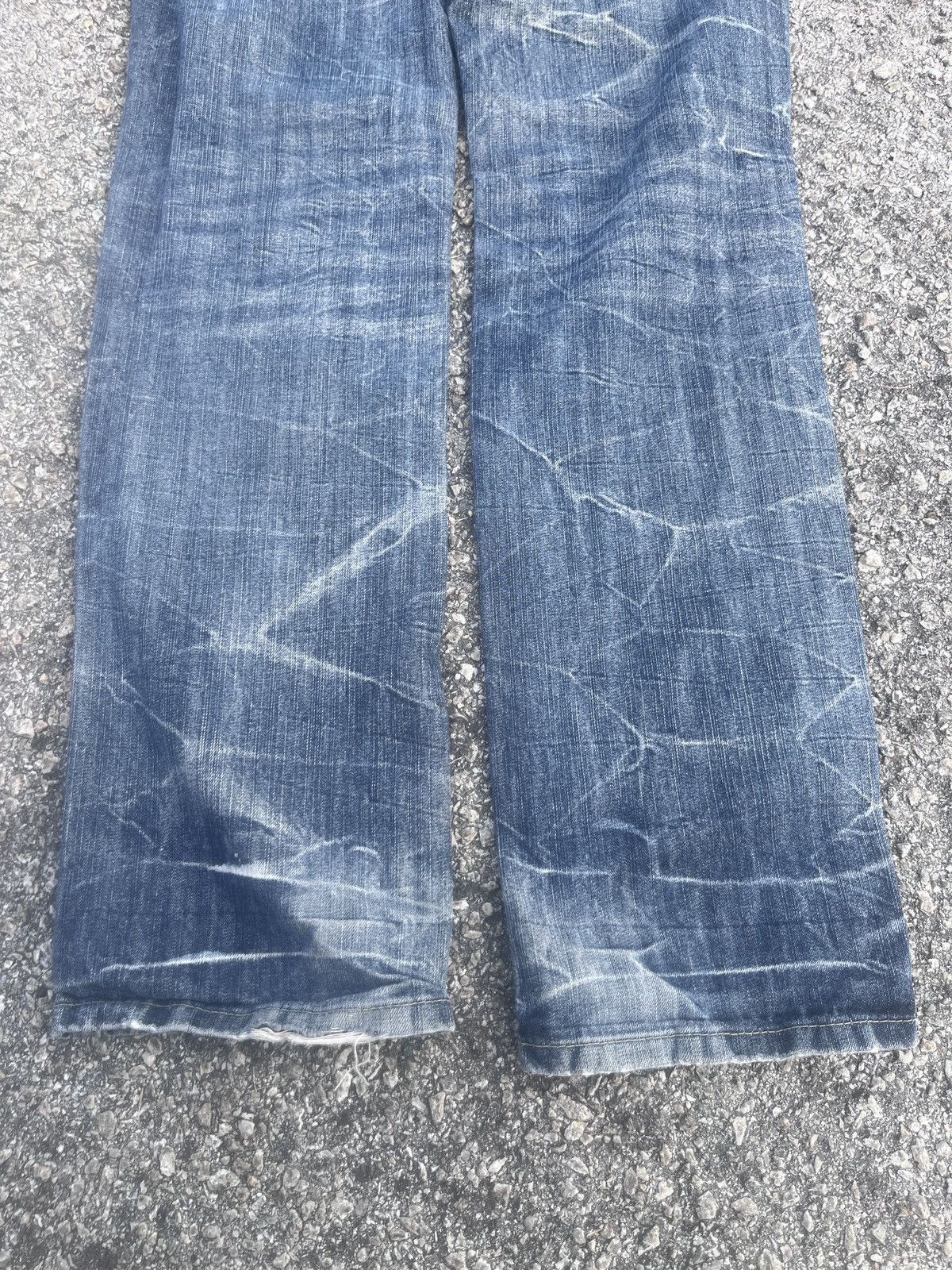 If Six Was Nine Superubis Valeta Blue Honeycomb Jean Size US 30 / EU 46 - 12 Thumbnail