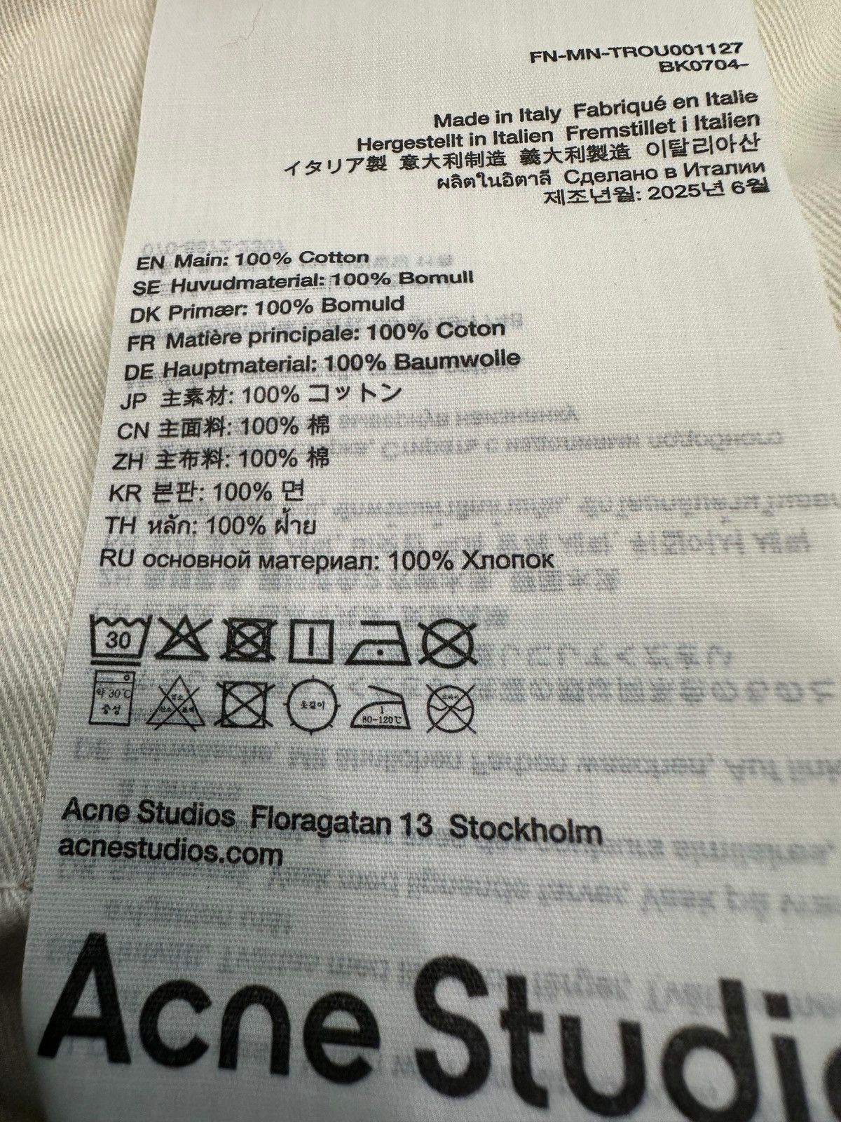 Acne Studios ACNE STUDIOS - Jeans Blue Size US 34 / EU 50 - 4 Thumbnail