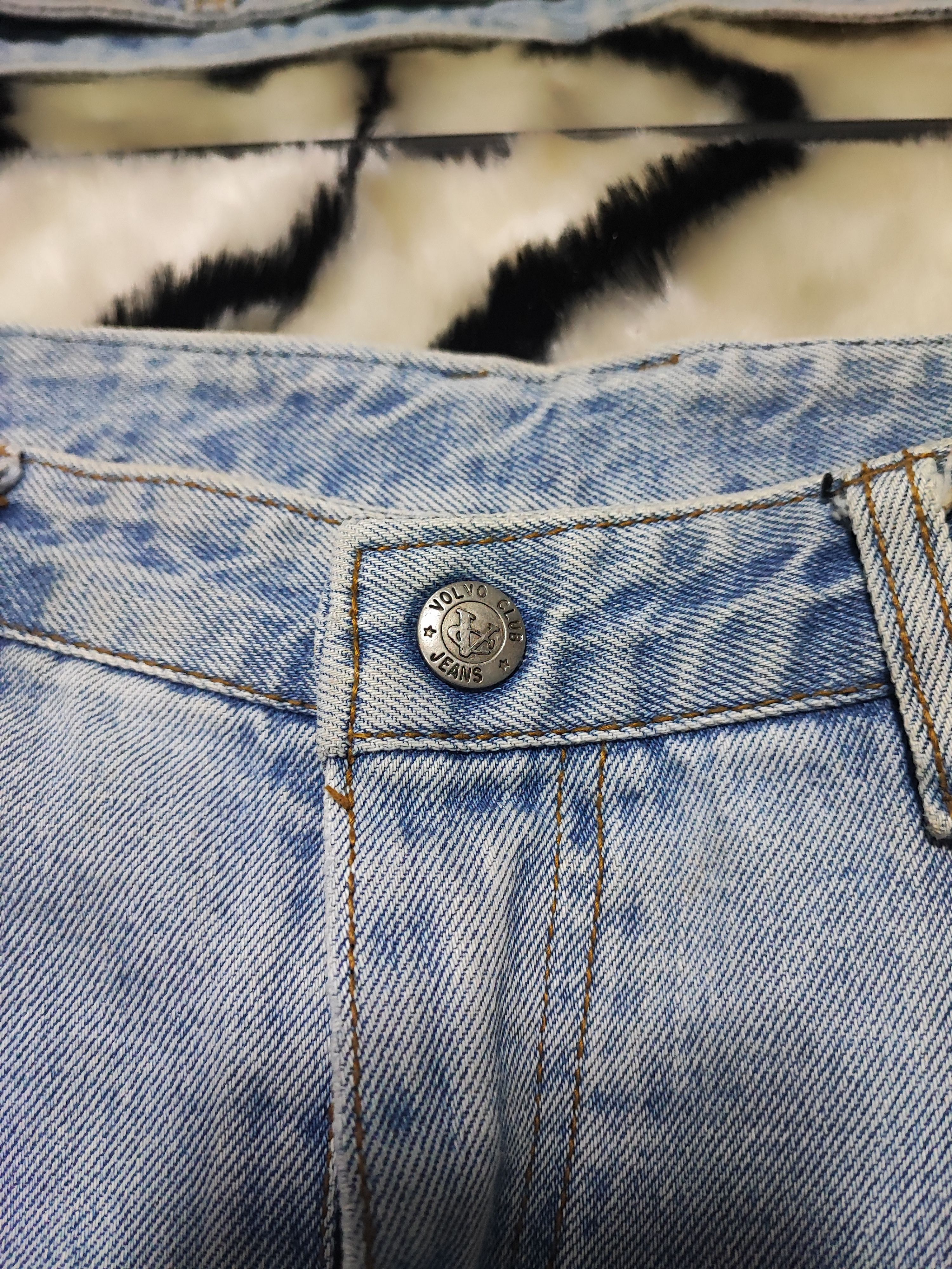Vintage Volvo vintage y2k grunge faded blue skater baggy jeans Size US 30 / EU 46 - 4 Thumbnail
