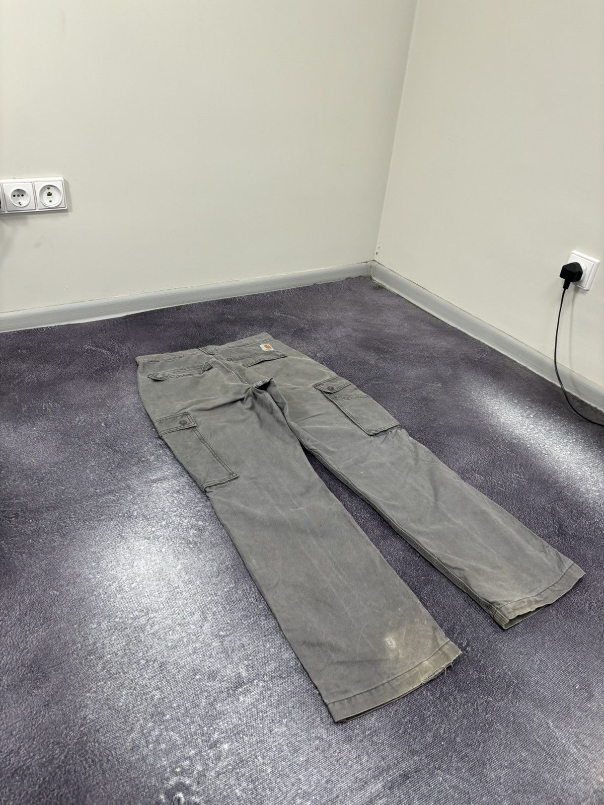 Carhartt Vintage Carhartt Y2K American Hype Relaxed Fit Cargo Pants Size US 31 - 4 Thumbnail