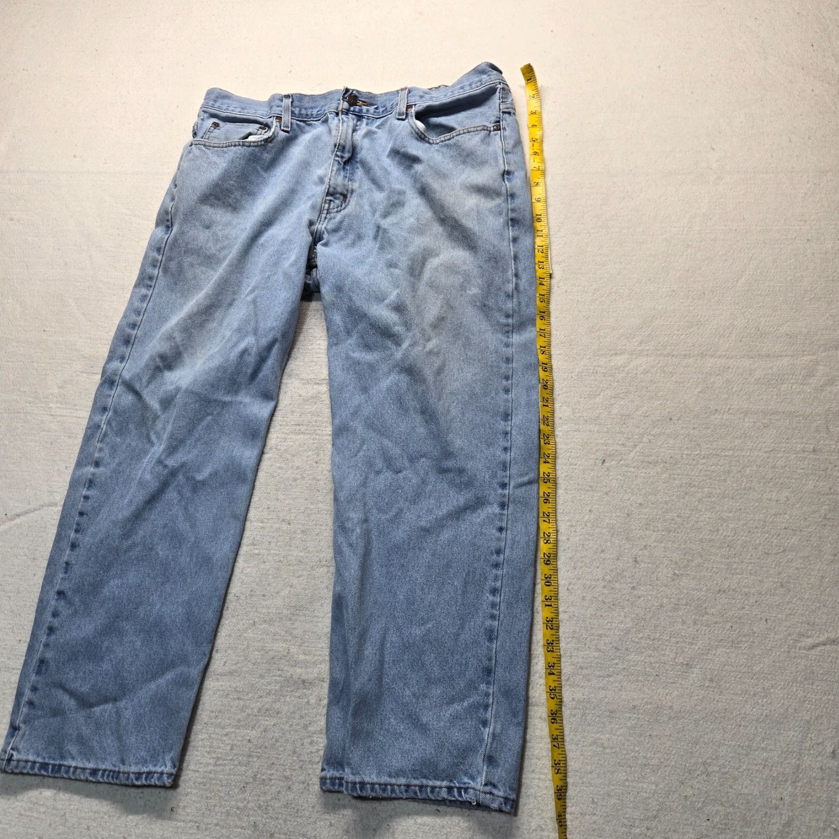Faded Glory Faded Glory Jeans Denim Pants Regular Straight Adult Men's 40 x 30 Blue Color Jeans Pants Straight Mens 40 30 Size US 40 / EU 56 - 7 Thumbnail