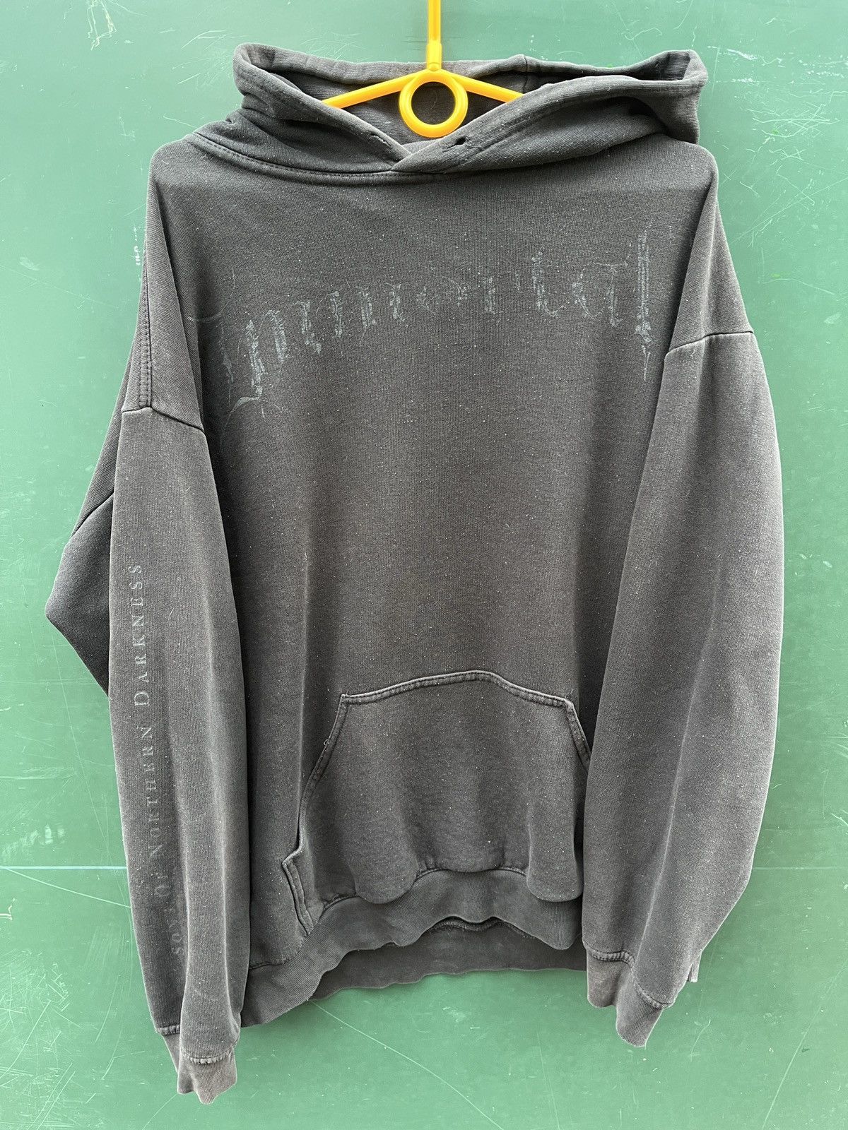 Vintage Immortal Band Hoodie Metal Northern Mayhem Emperor
