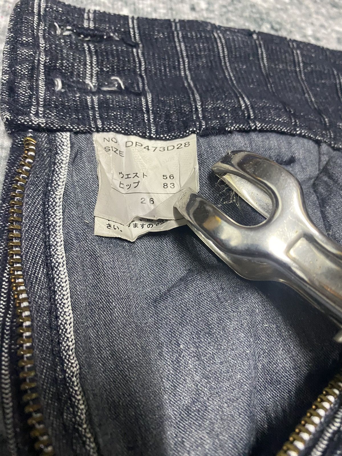 Beauty Beast × Japanese Brand RU JEANS COLOR FLARED BOOTCUT STRECTH DENIM JEANS Size 26" / US 2 / IT 38 - 11 Thumbnail