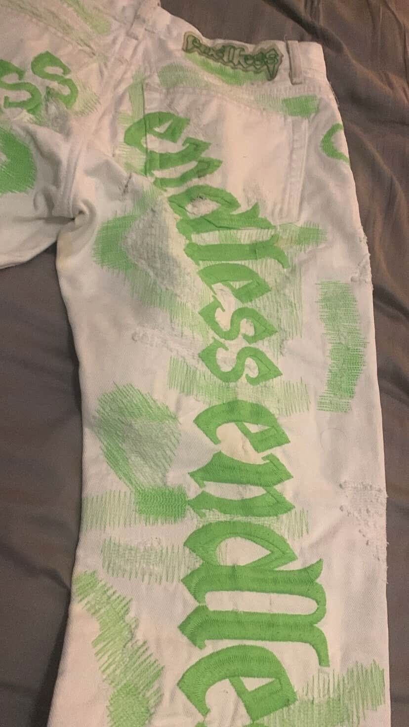Other endless denim “green on white” size 34 Size US 34 / EU 50 - 11 Thumbnail