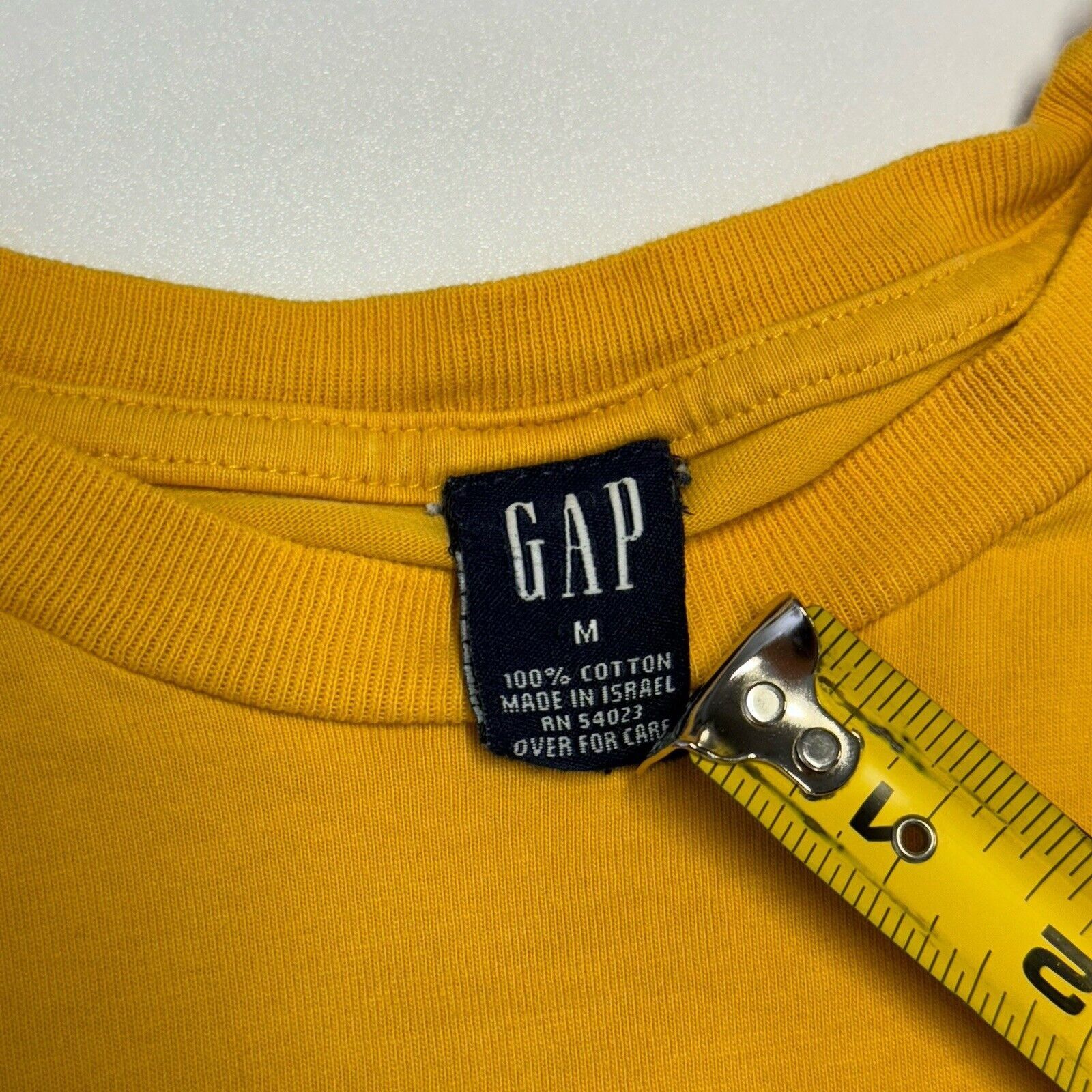 Gap Vintage Gap Snomob T Shirt Adult Medium Yellow Y2k Snowmobil Size US M / EU 48-50 / 2 - 4 Thumbnail