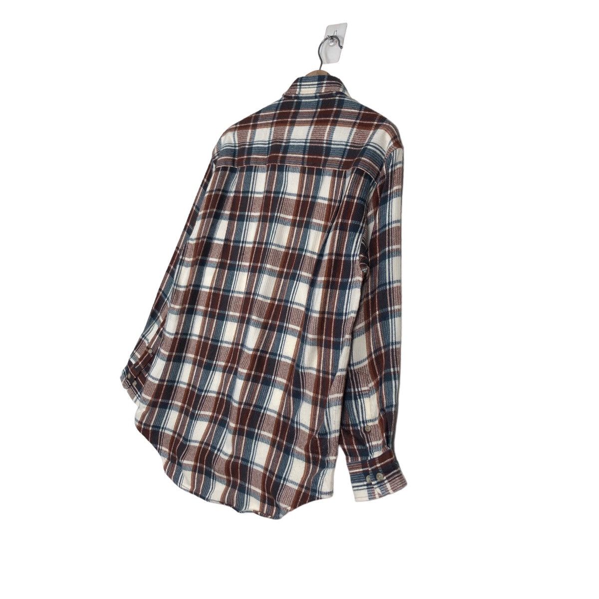 Japanese Brand 🔥Vintage Flannel Shirt Chore Jacket Canterbury Wood Tartan Size US M / EU 48-50 / 2 - 10 Thumbnail