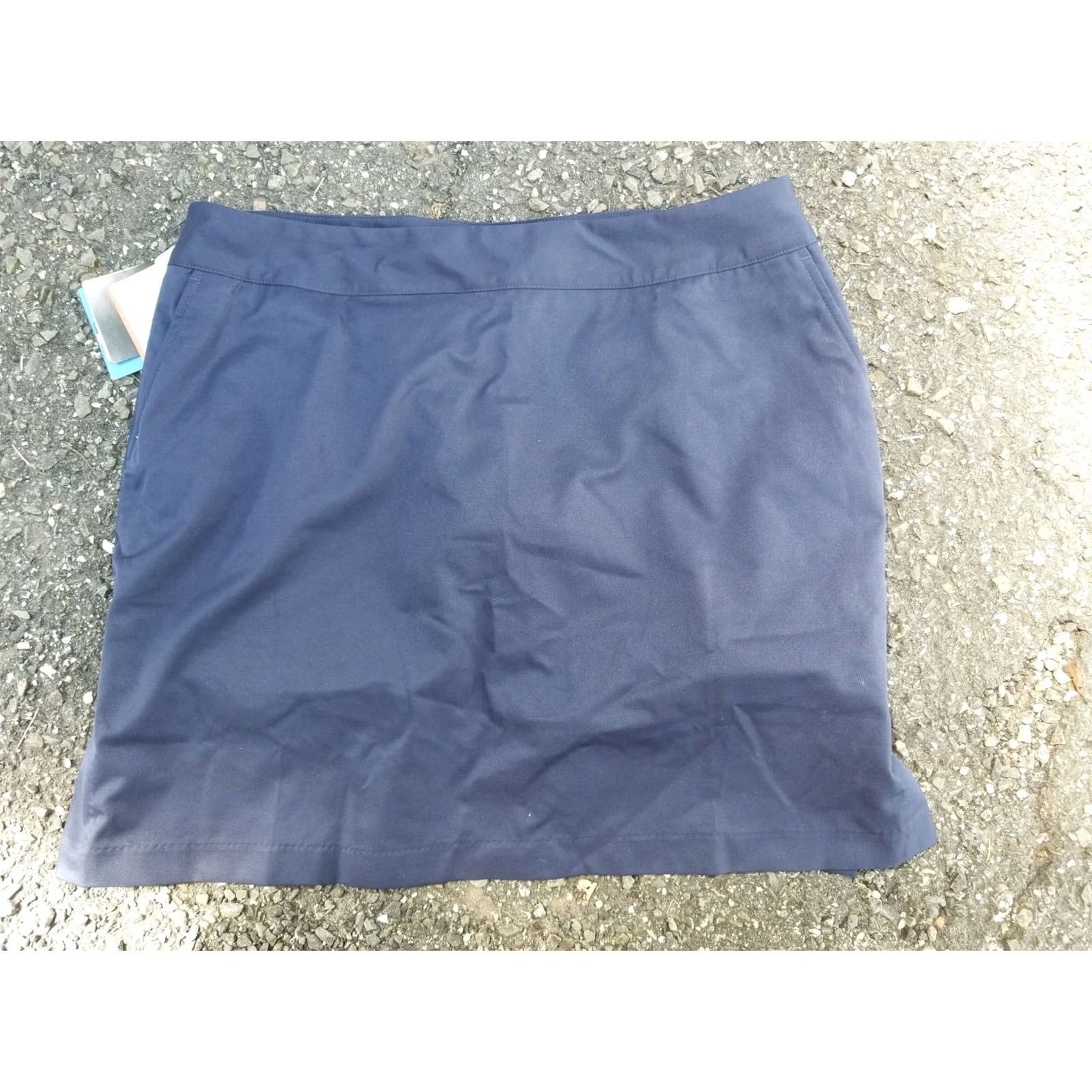 Adidas Adidas Climalite Skort Women’s Activewear Skirt Size 14 Blue Elastic Lightweight Attached Shorts Golf Tennis Size 36" / US 14 / IT 50 - 5 Thumbnail
