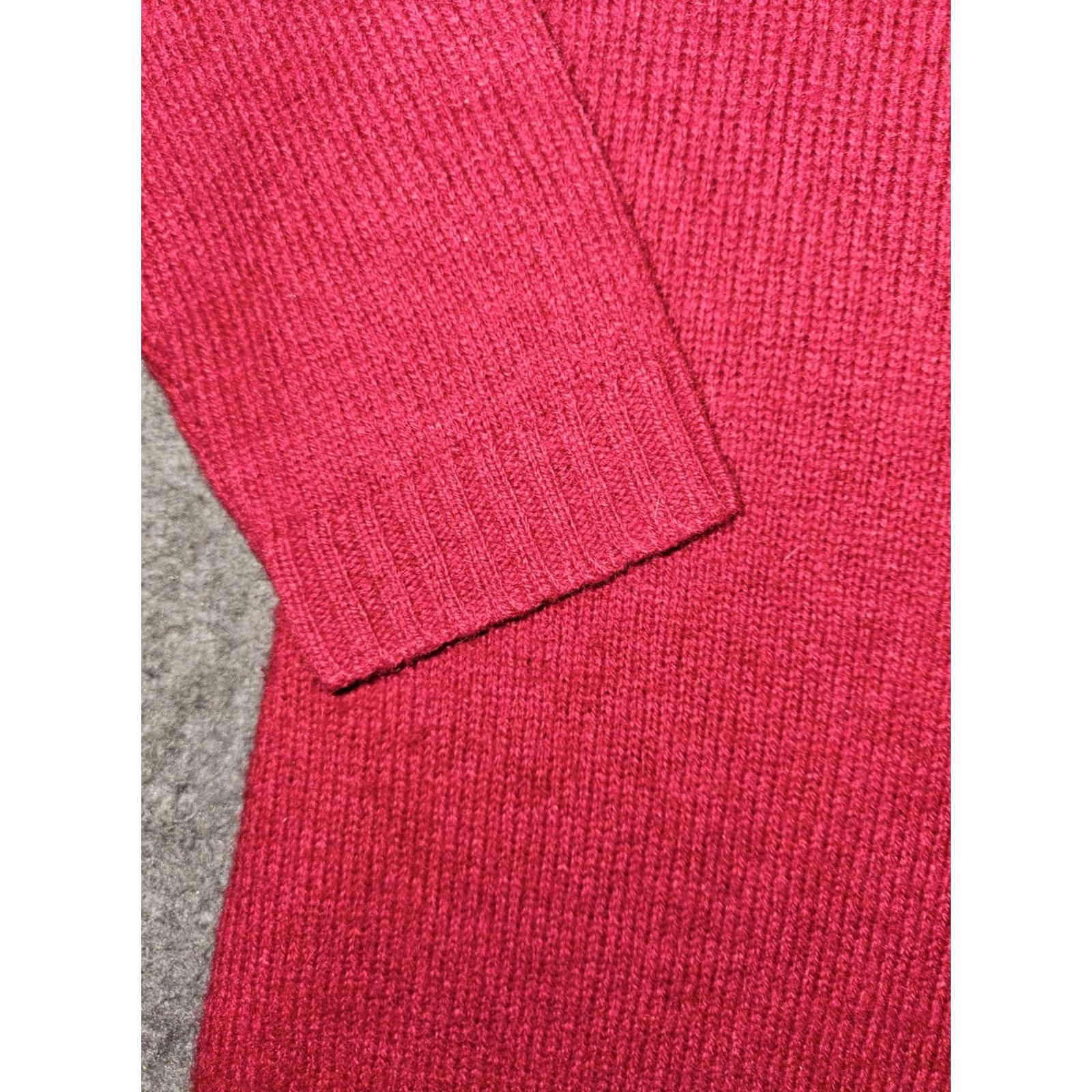 Orvis Orvis Cardigan Long Duster Women M 100% Wool Button Red Size M / US 6-8 / IT 42-44 - 7 Thumbnail