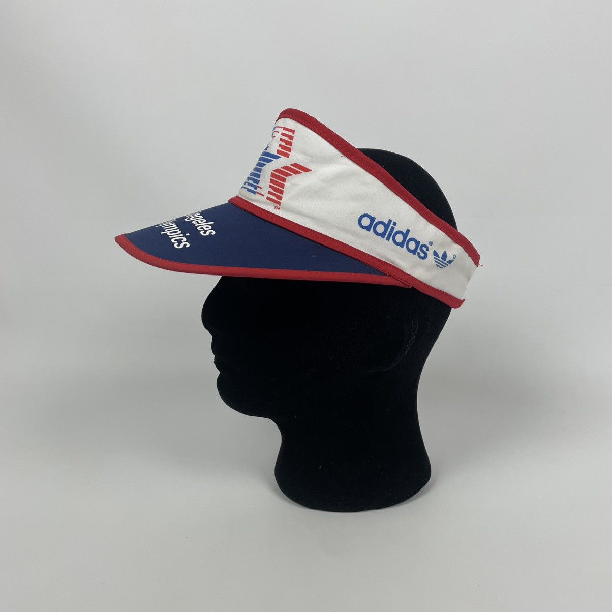 Vintage 1984 Adidas Los Angeles Olympics Visor Cap Size ONE SIZE - 7 Thumbnail