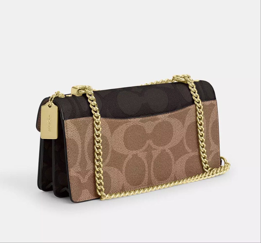 Coach Klare Envelope Crossbody Bag In Blocked Signature CBI99 Size ONE SIZE - 10 Thumbnail