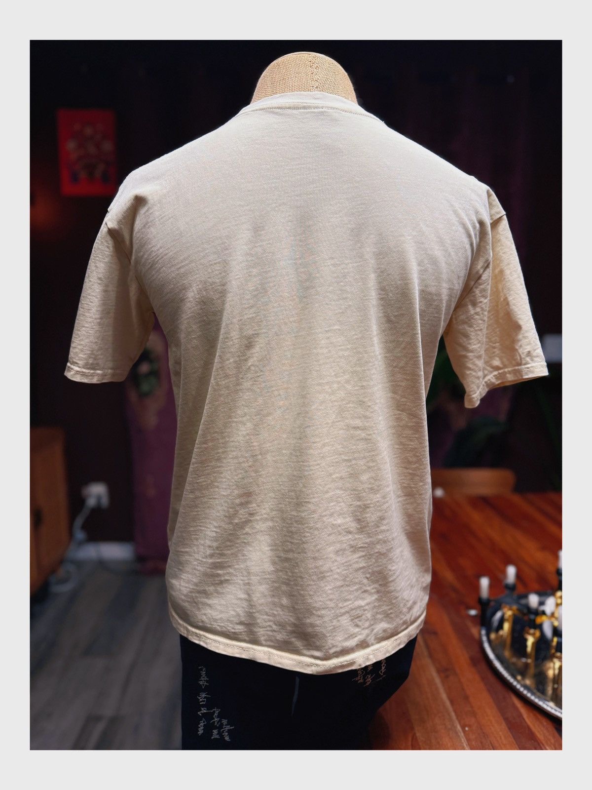Other Ghostly Abstract Graphic Tee – Beige Unisex T-Shirt Size US M / EU 48-50 / 2 - 3 Thumbnail