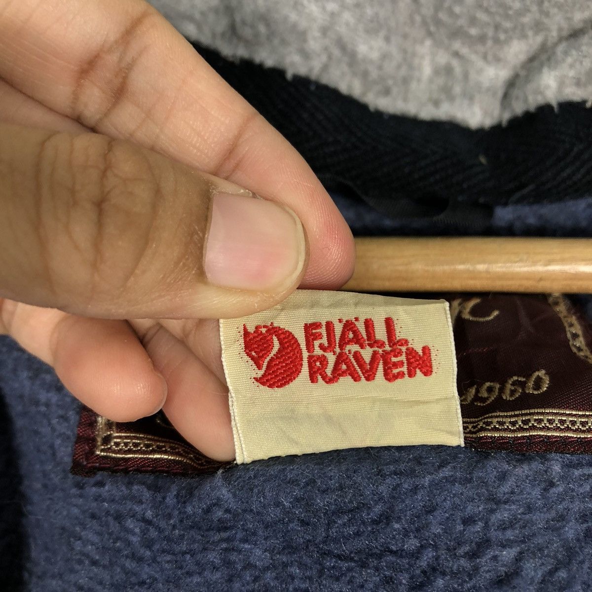 Fjallraven 🔥VINTAGE DIP PILE FLEECE JACKET FJALLRAVEN Size US M / EU 48-50 / 2 - 19 Thumbnail