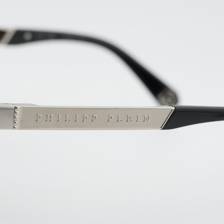 Philipp Plein Philipp Plein SPP073M 0583 Sunglasses Palladium Aviator Fram Size ONE SIZE - 3 Thumbnail