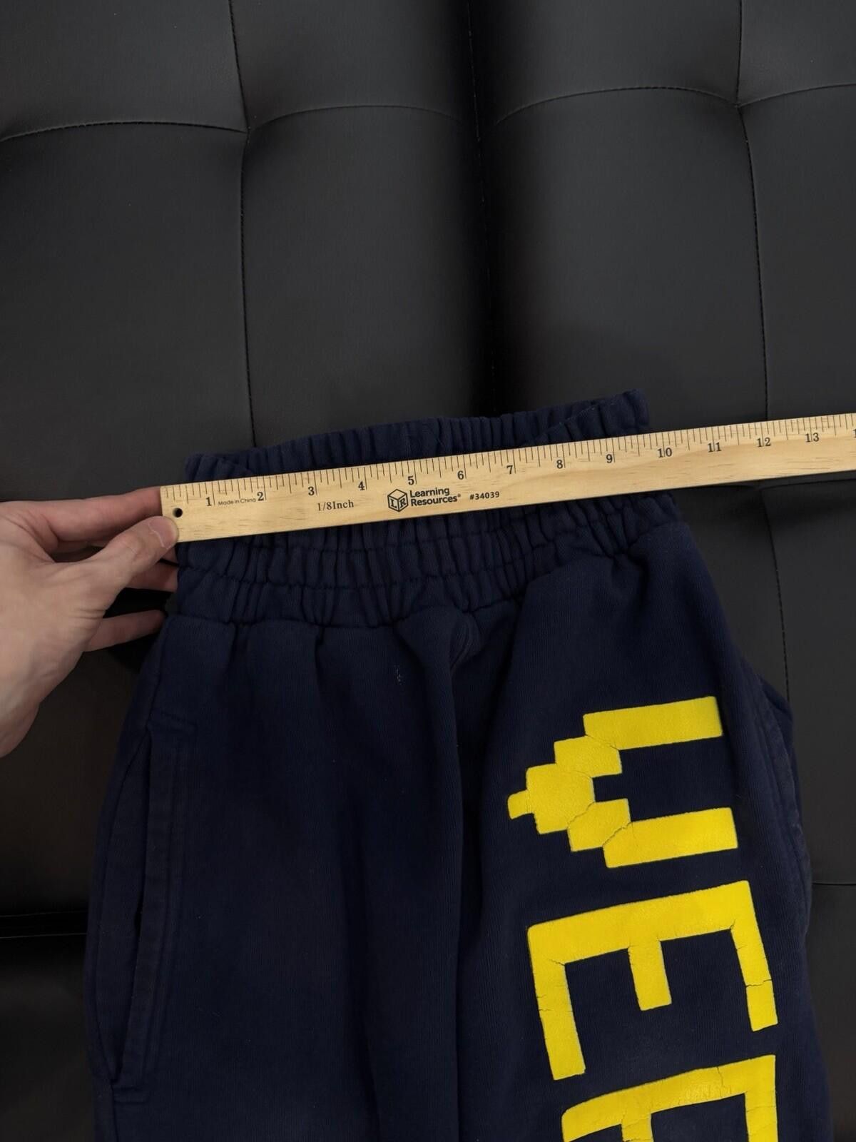 Vertabrae Vertabrae Navy Blue Yellow Sweatpants Adult Size Small Size US 30 / EU 46 - 6 Thumbnail