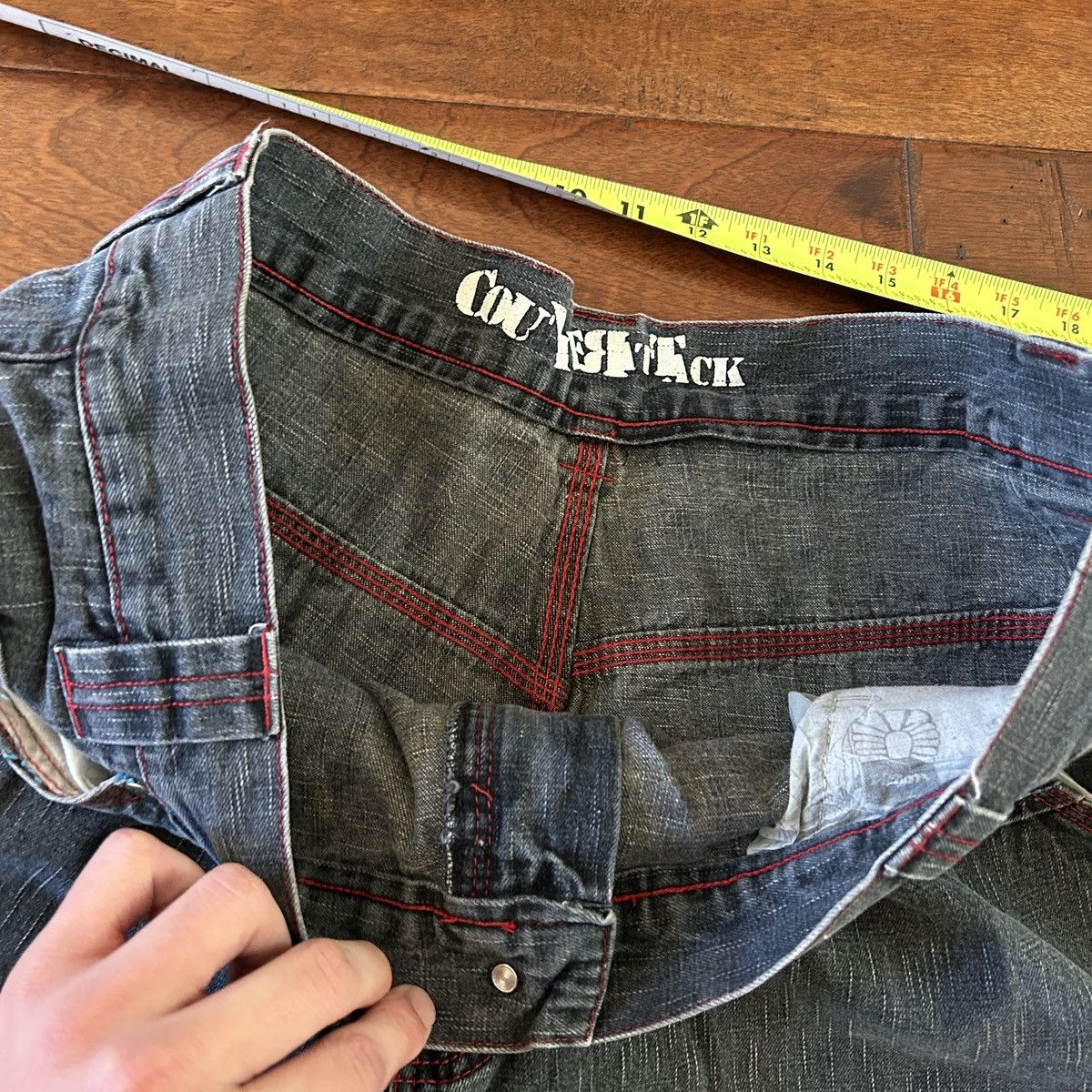 Other Vintage y2k faded baggy urban southpole style jeans Size US 38 / EU 54 - 3 Thumbnail