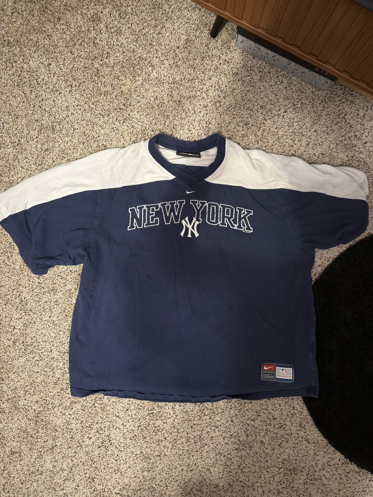 Nike VTG NIKE Yankees Shirt Size US L / EU 52-54 / 3 - 1 Thumbnail