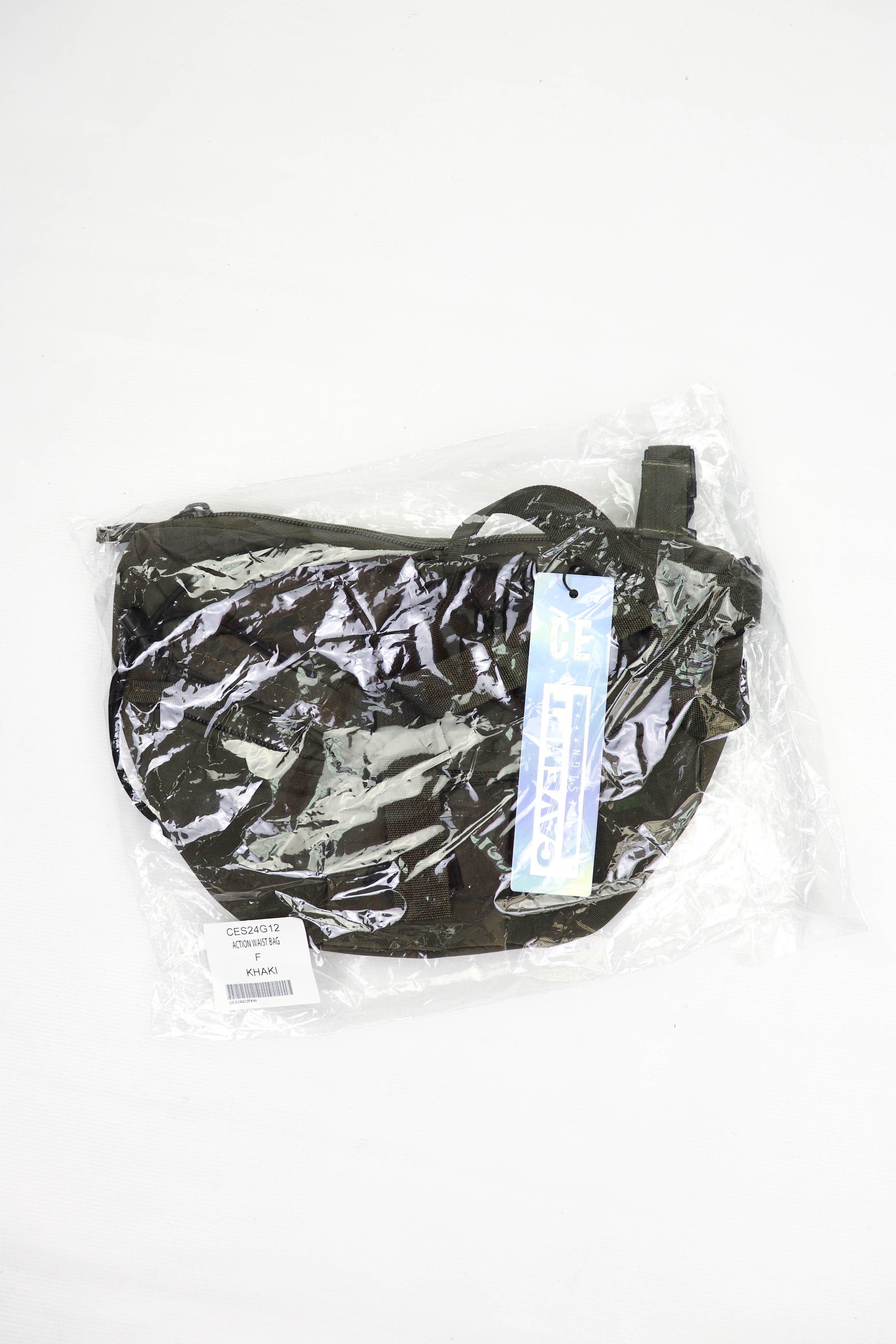 Cav Empt × Japanese Brand Cav Empt Made in Japan CES24G12 Khaki Nylon Action Waist Bag Size ONE SIZE - 4 Thumbnail