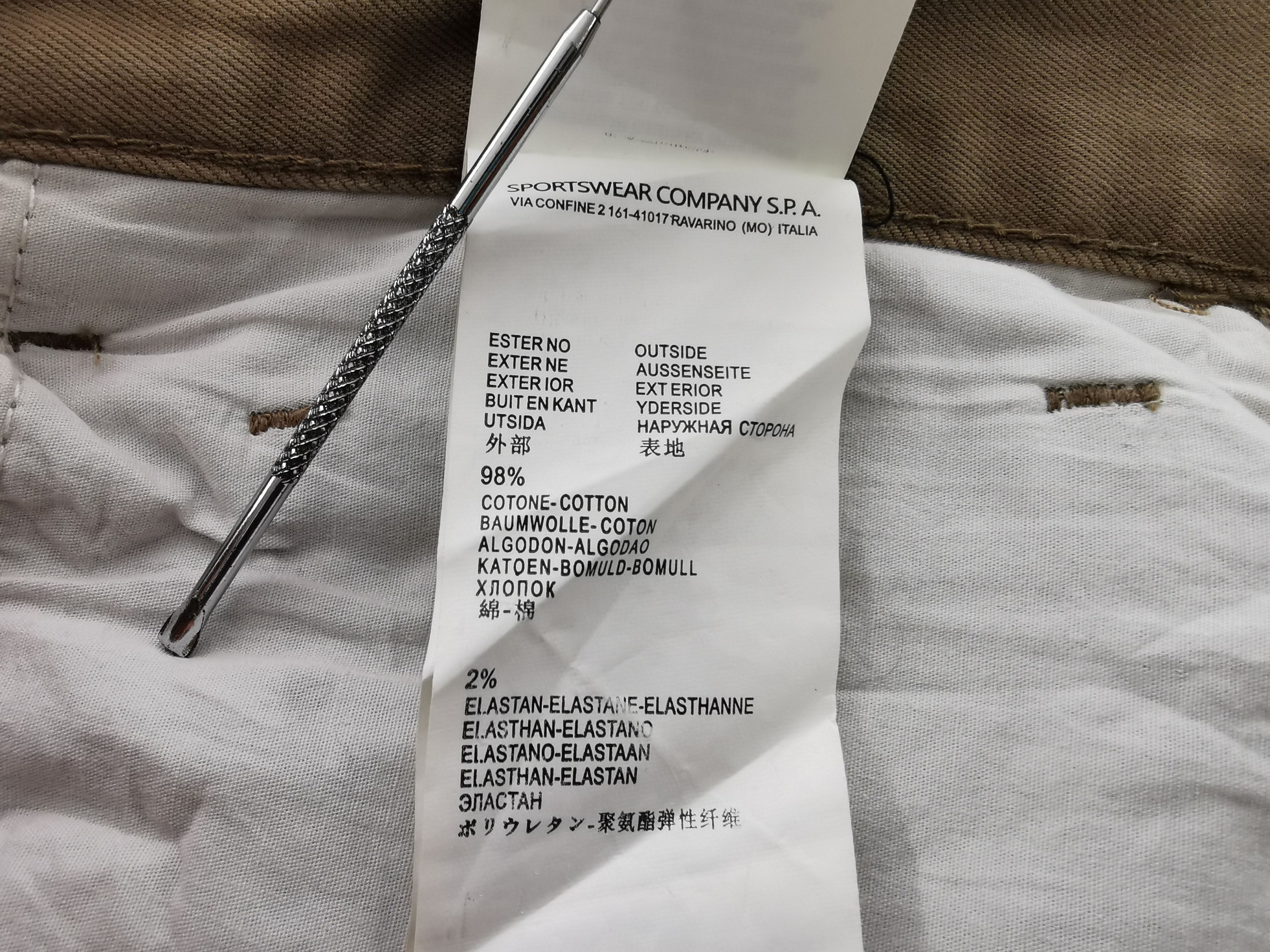 Stone Island Stone Island Trouser Pants Made In Romania Size 32 Size US 32 / EU 48 - 12 Thumbnail