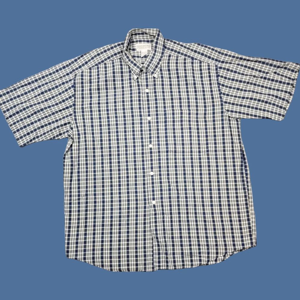 Banana Republic VINTAGE Banana Republic Shirt Mens Large Safari & Travel Clothing Co. Plaid Button-Up Casual Retro Outdoor Size US L / EU 52-54 / 3 - 1 Thumbnail