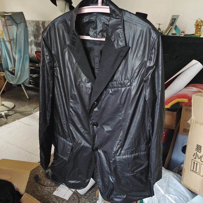 Yohji Yamamoto Yohji Yamamoto Yohji Yamamoto Nylon Suit Jacket Size 2 Size US L / EU 52-54 / 3 - 2 Thumbnail